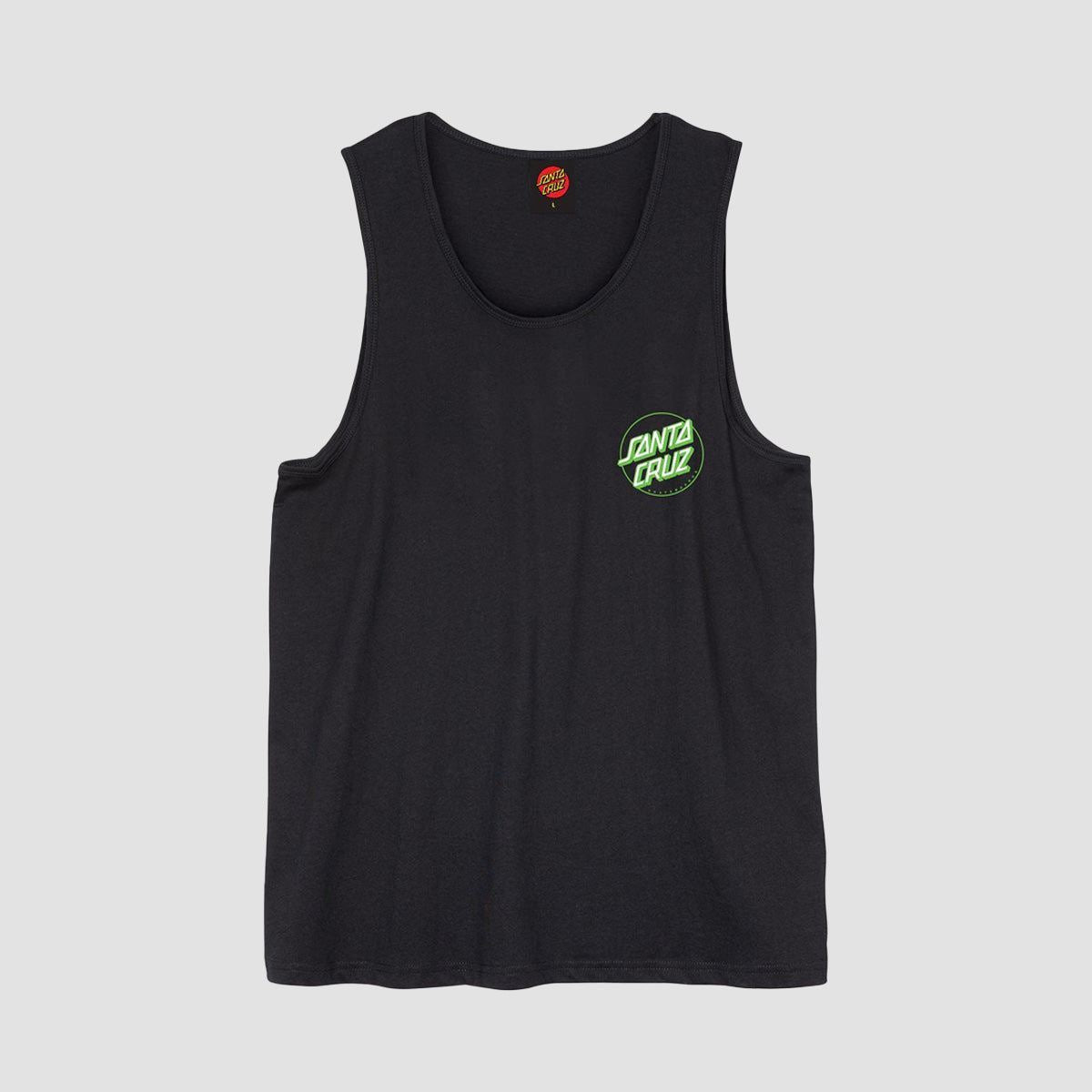 Santa Cruz Partial Dot Vest Black