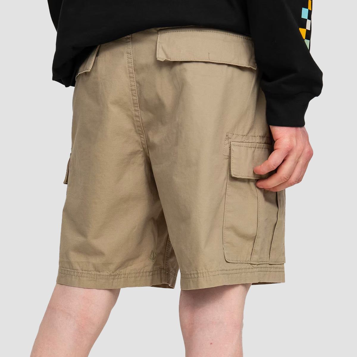 Volcom March Cargo Shorts Khaki
