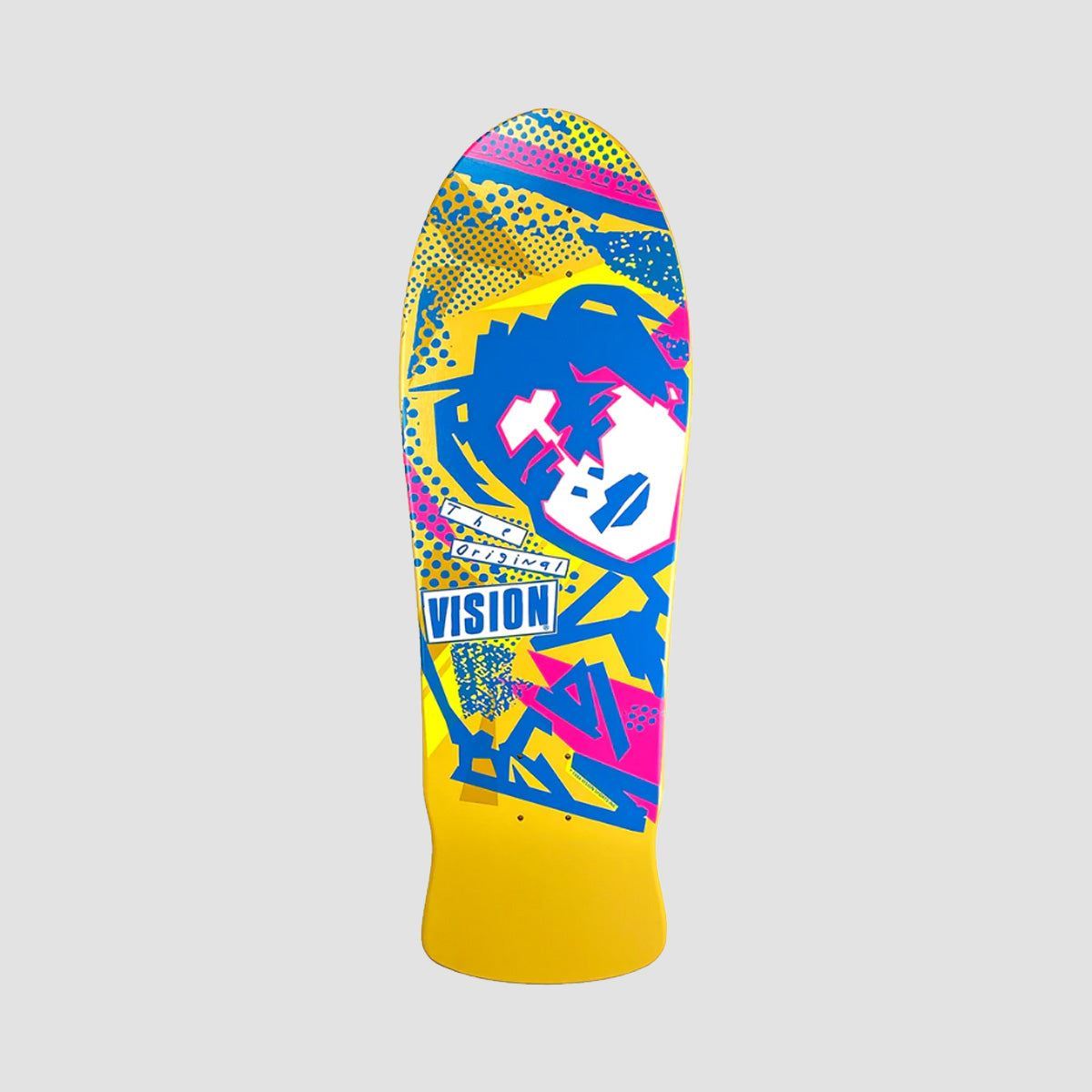 Vision Original MG Skateboard Deck Yellow - 10"