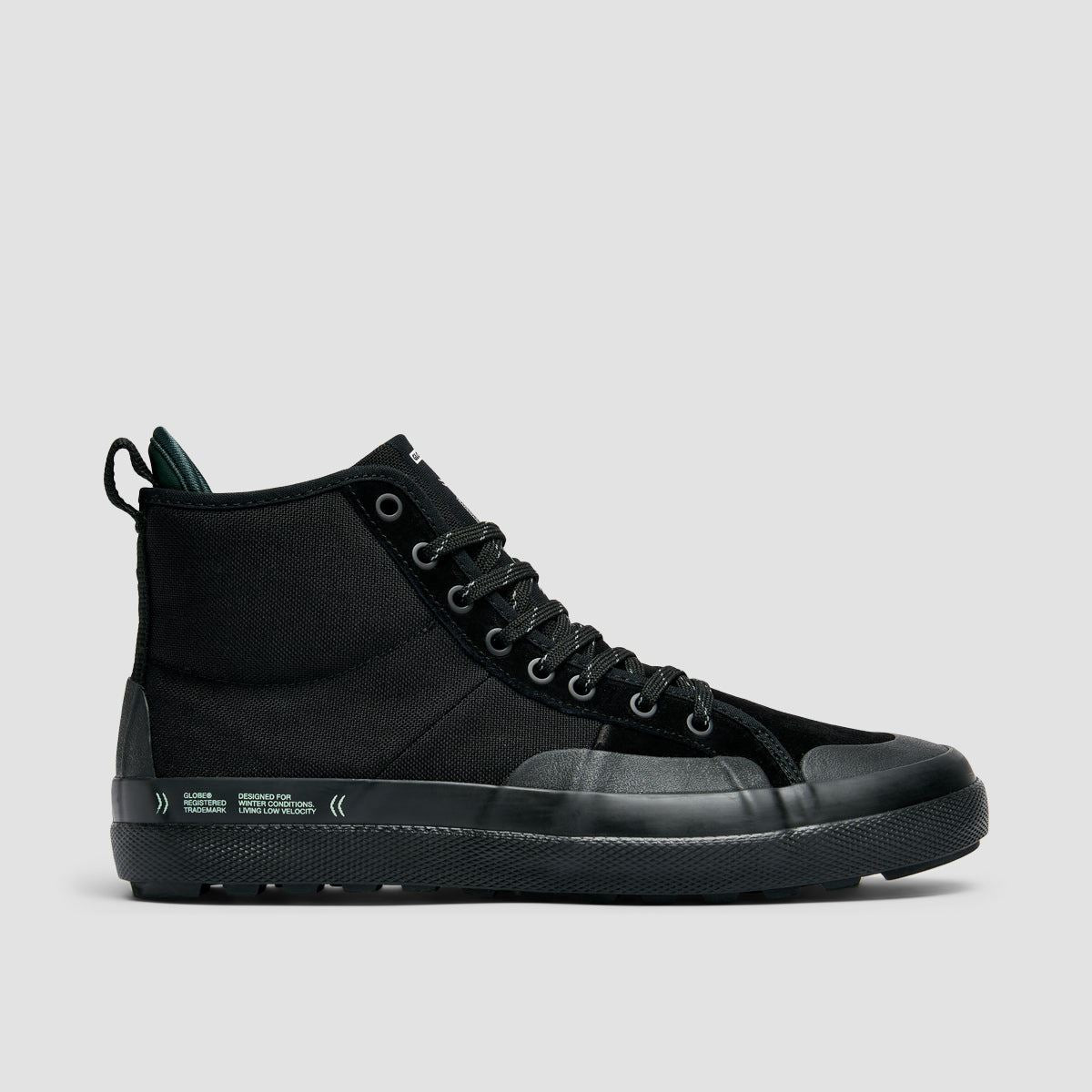 Globe Los Angered II Winter High Top Shoes - Black/Summit