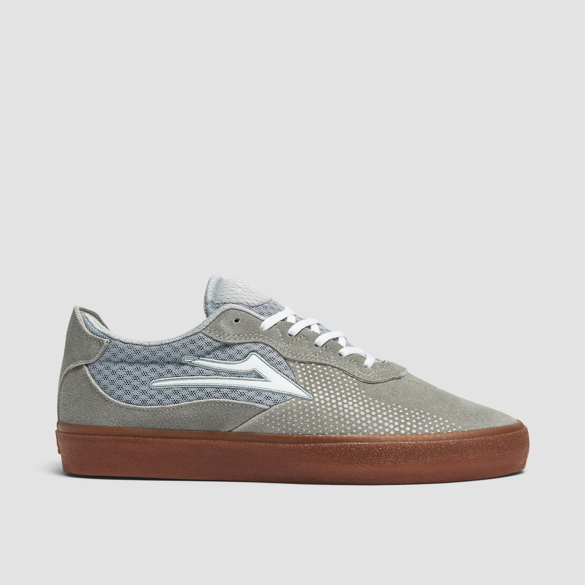 Lakai Essex Shoes - Light Grey/Gum Suede