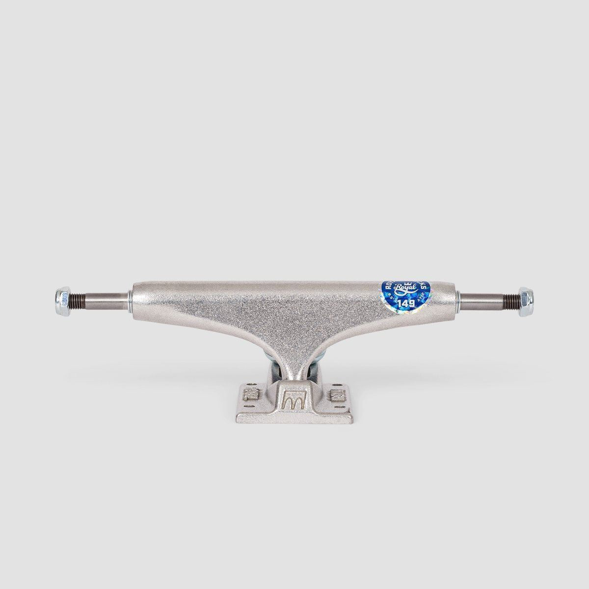 Royal Inverted Kingpin 144 Skateboard Trucks 1 Pair Raw - 8.25"