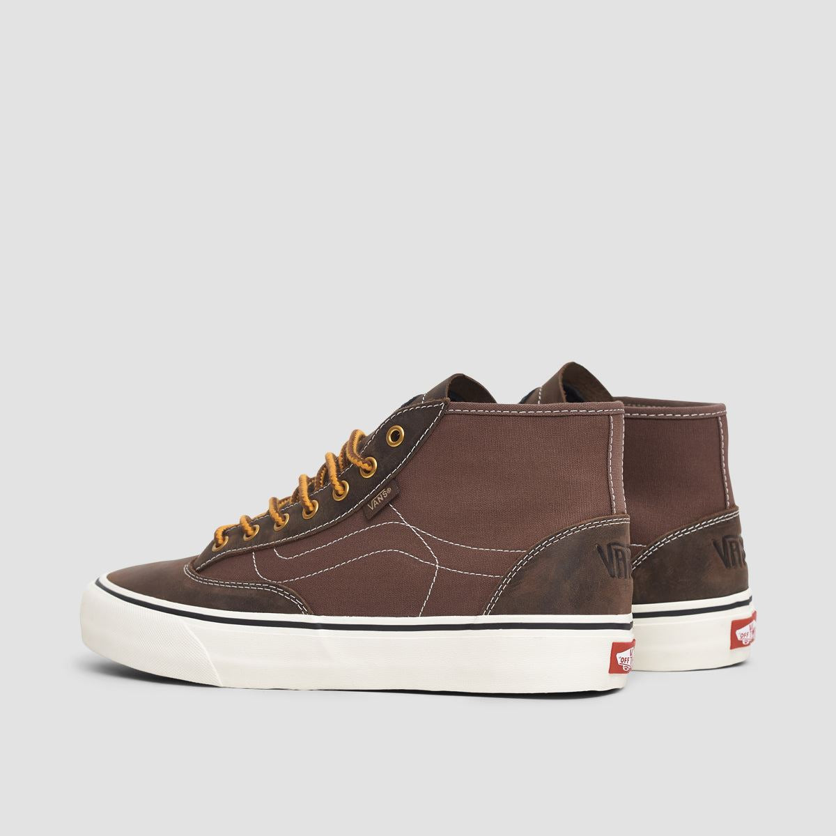 Vans Destruct VR3 Mid Top Shoes - Harry Bryant Brown