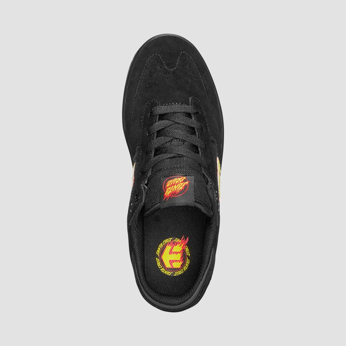 Etnies Windrow X Santa Cruz Shoes - Black/Red/Black