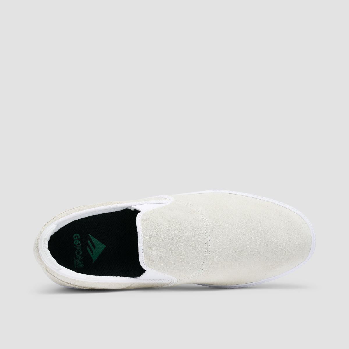 Emerica Wino G6 Cup Slip On Shoes White