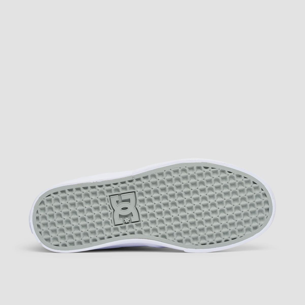 DC Kalis Vulc Shoes - Grey/White - Womens