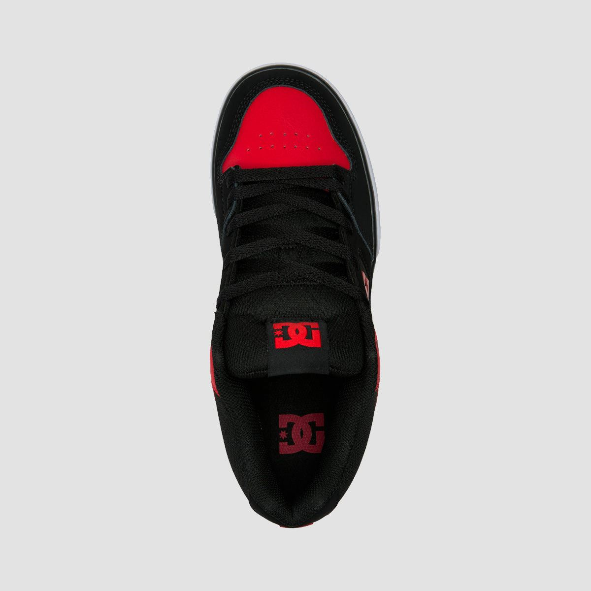 DC Pure Mid Shoes - Black/Red