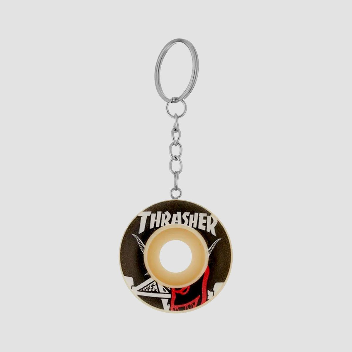 Spitfire X Thrasher Wheel Key Chain