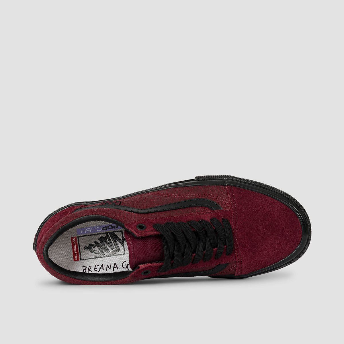Vans Skate Old Skool Shoes - Breana Geering Port/Black