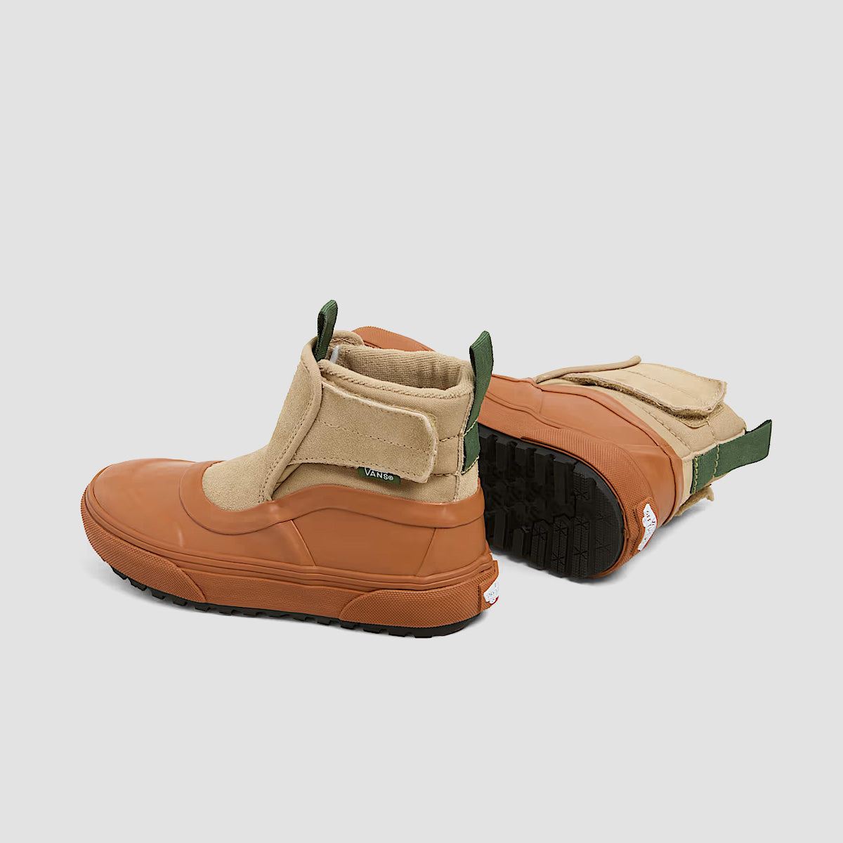 Vans MTE Slip-On Hi Terrain V Boots - Brown/Green - Kids