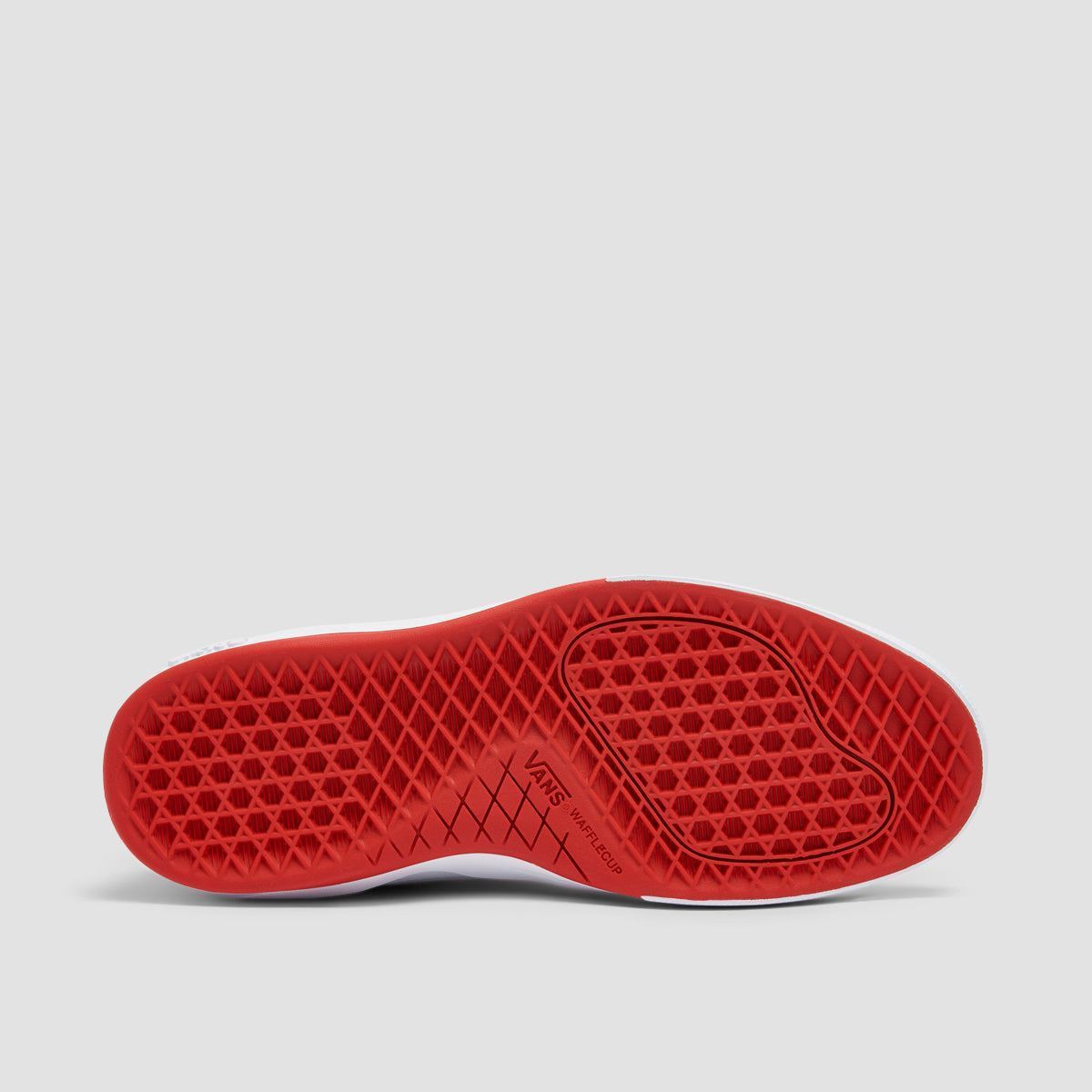 Vans Wayvee Shoes - Leather True White/Red