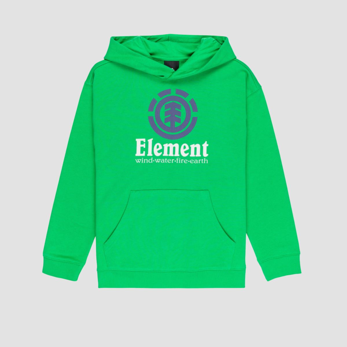 Element Vertical Pullover Hoodie Kelly Green - Kids