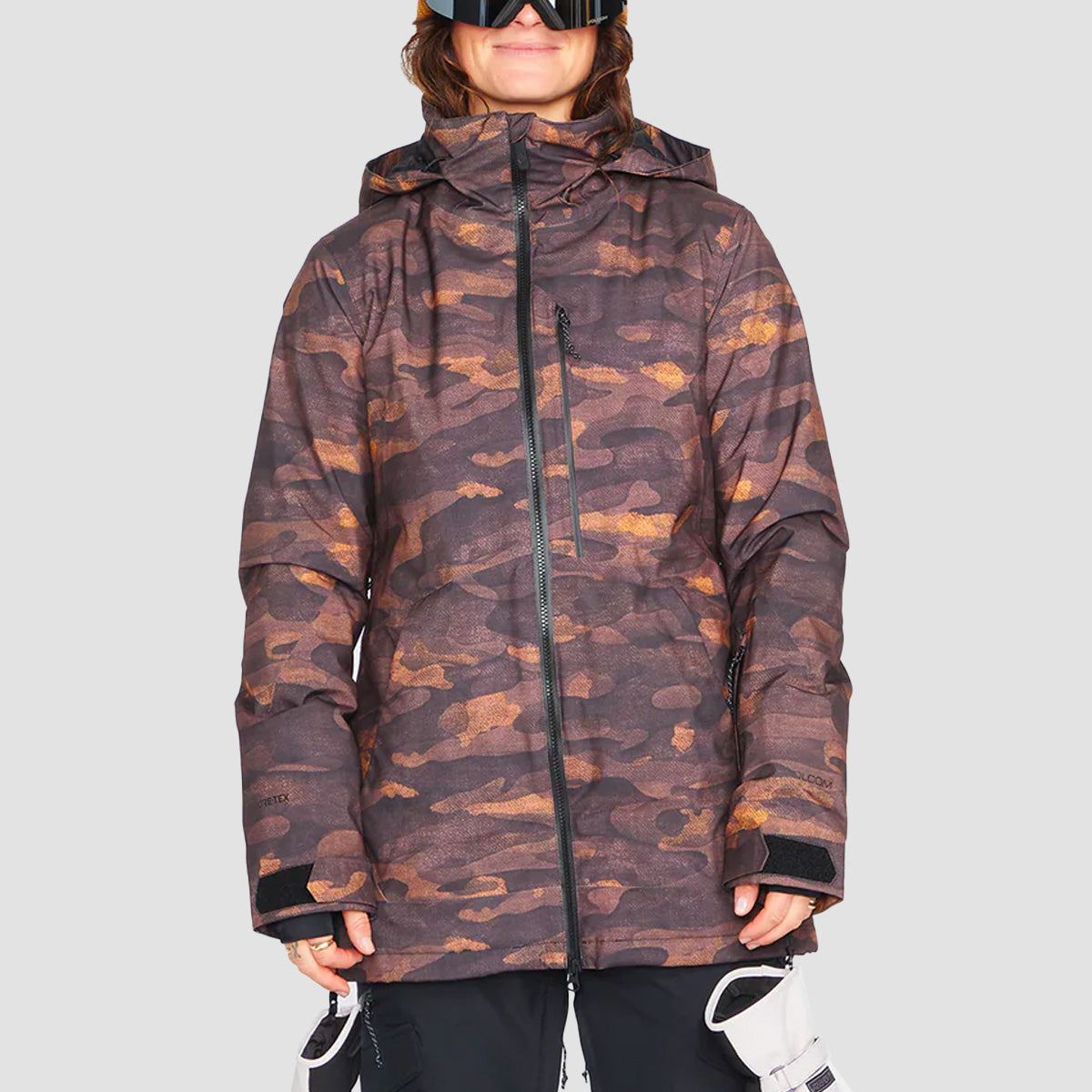 Womens camo cheap snowboard jacket