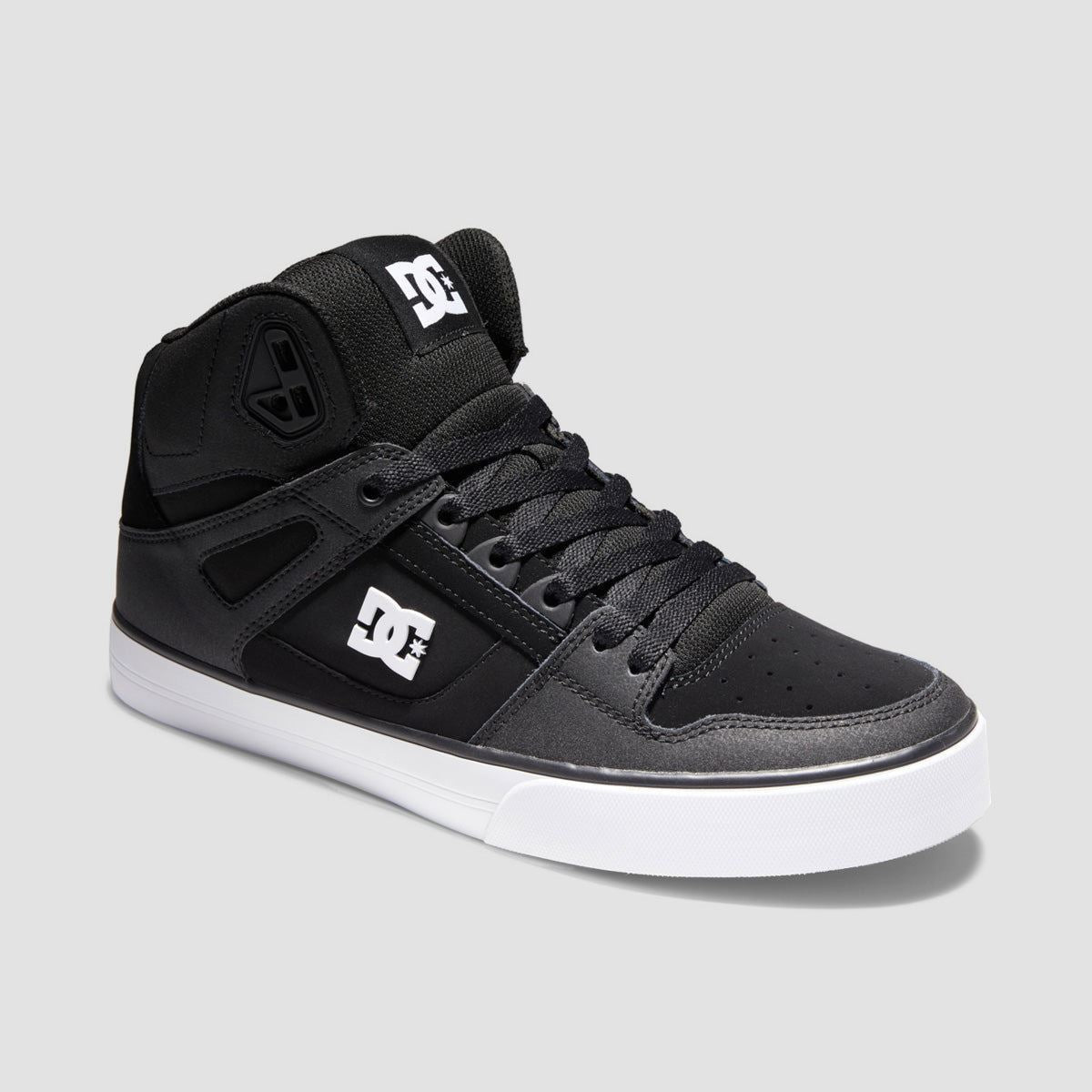 DC Pure High-Top WC Shoes - Black/Black/White