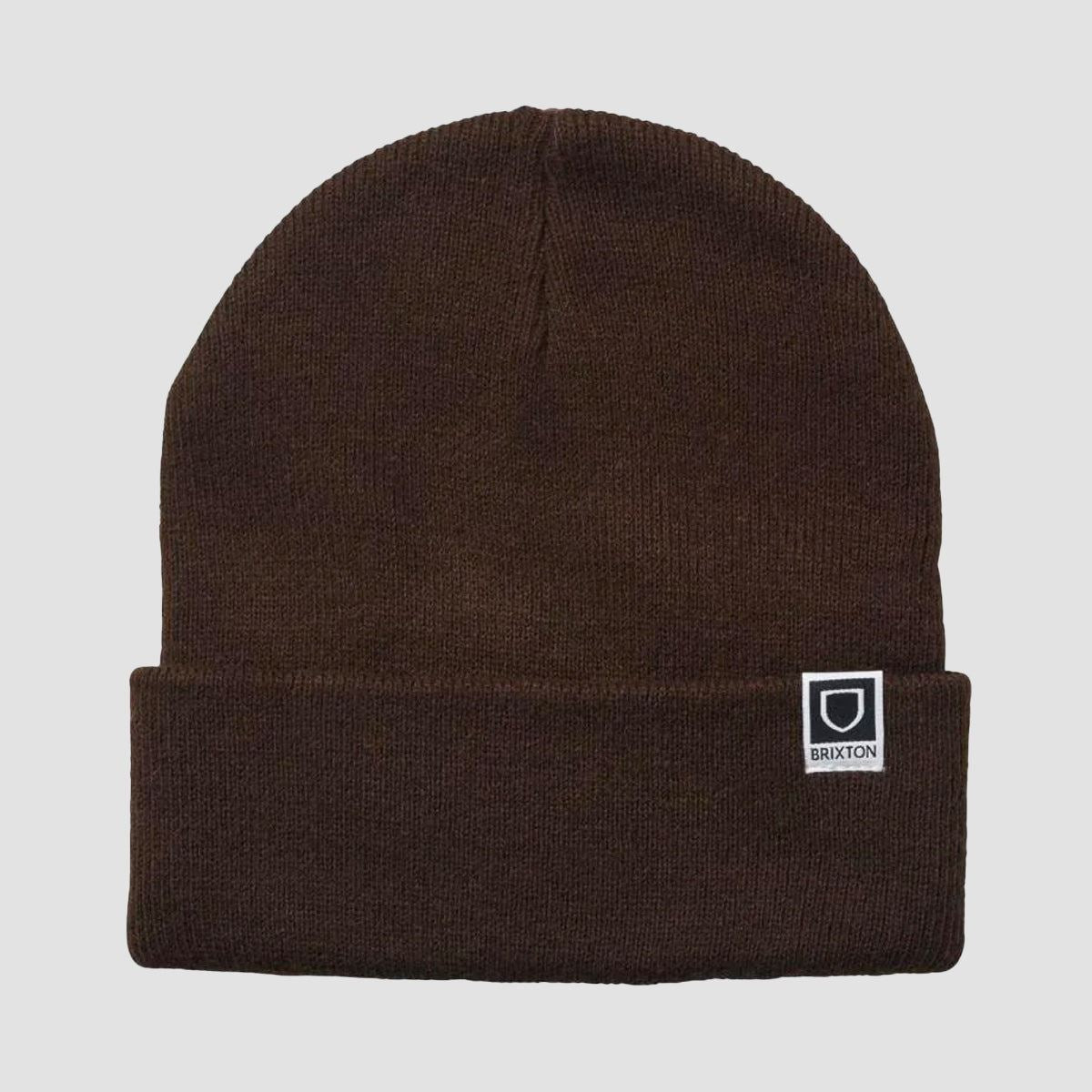 Brixton Harbor Beta Watch Beanie Deep Brown