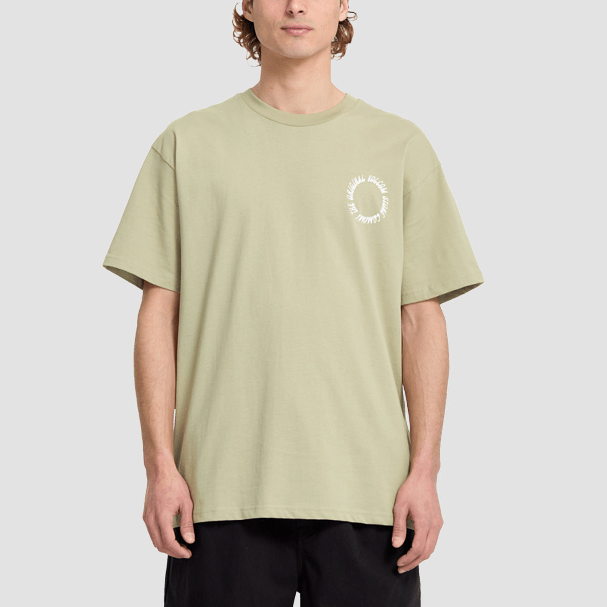 Volcom Round Out T-Shirt Green Tea