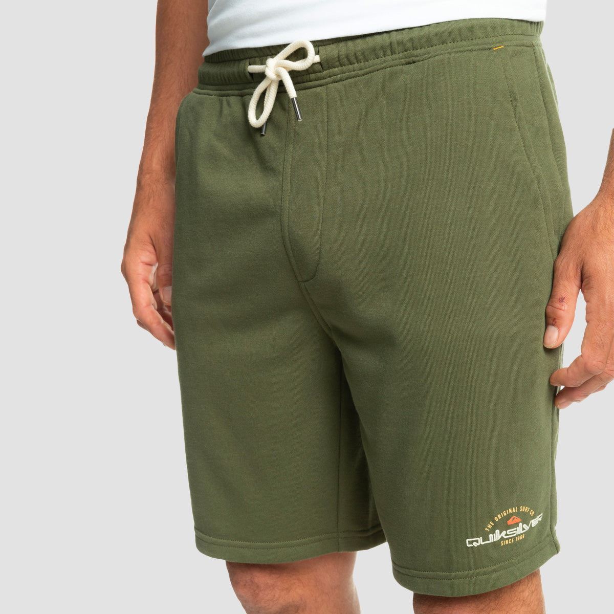 Quiksilver Local Surf Sweat Shorts Four Leaf Clover