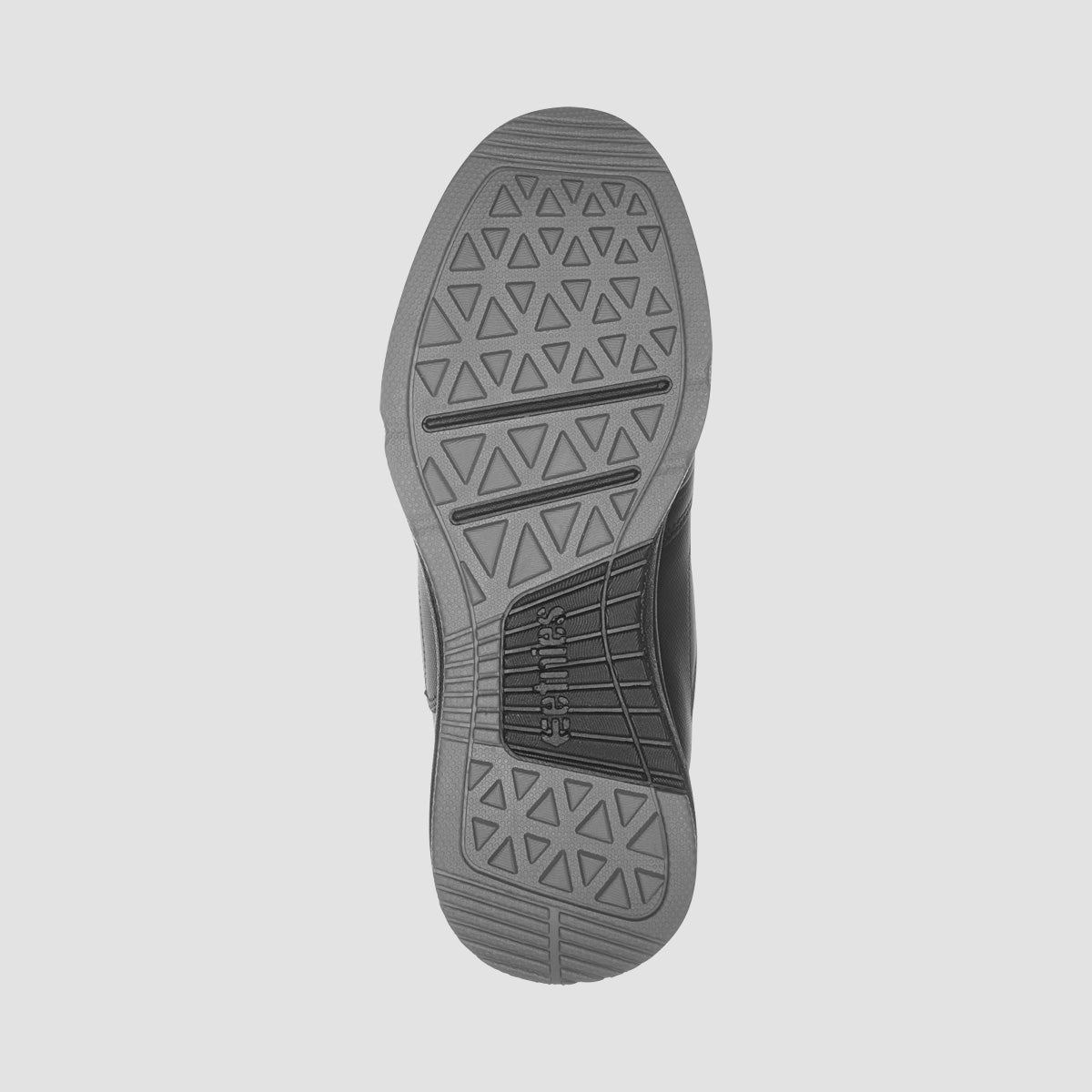 Etnies Jefferson Explorer High Top Shoes - Black/Black/Grey