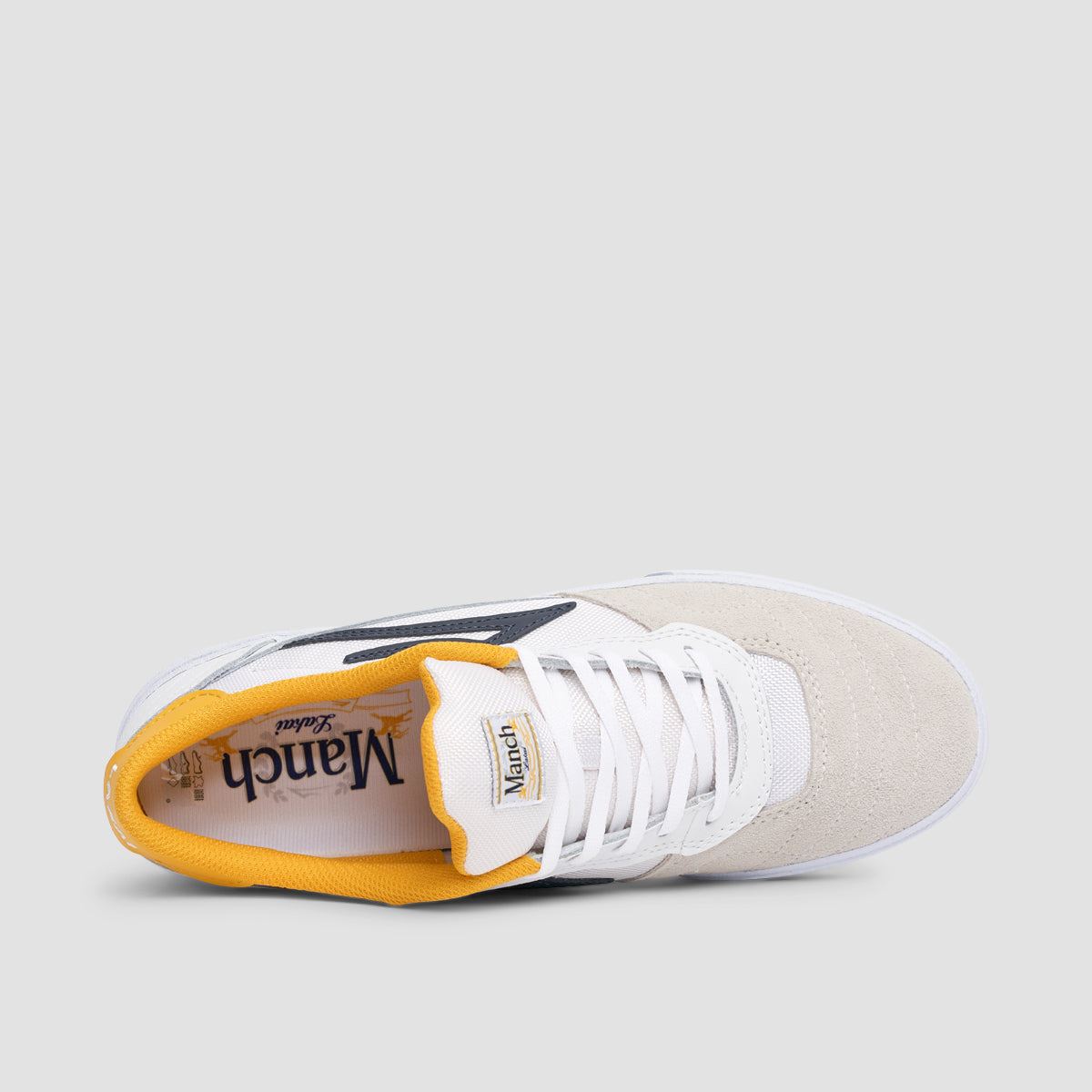 Lakai Cambridge Manch Shoes - White/Navy Suede