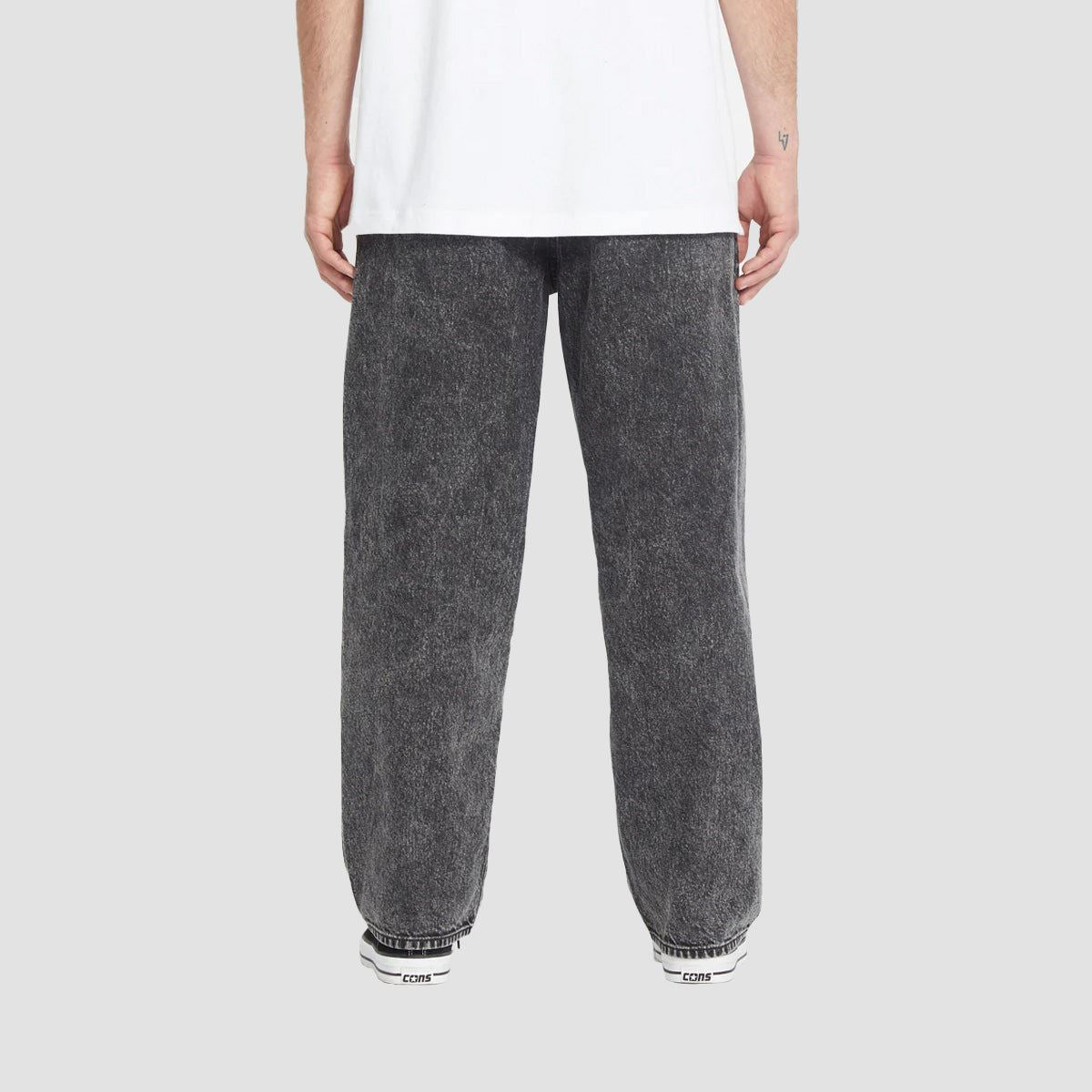 Volcom Freazy Loose EW Jeans Light Acid Black