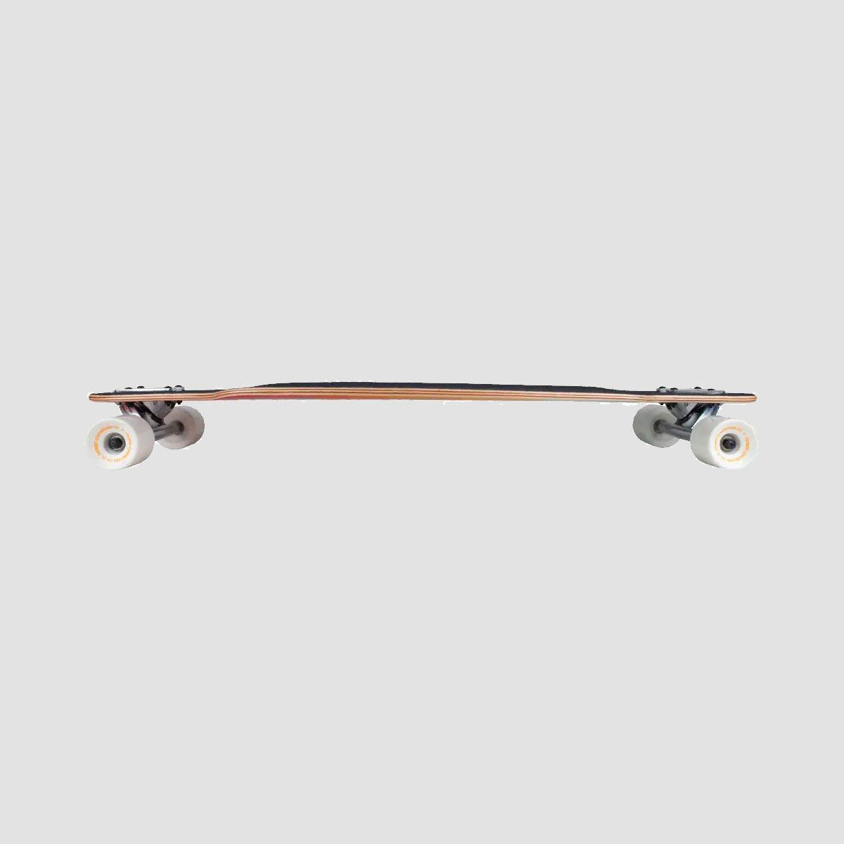 D Street Horizon Drop Through Longboard Skateboard Multi - 37"