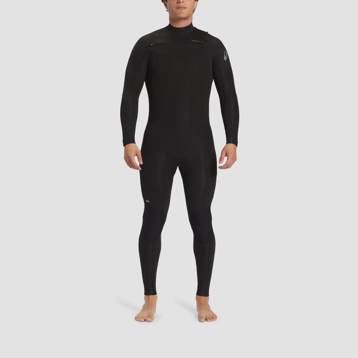 Quiksilver Everyday Sessions 4/3mm Chest Zip Wetsuit Black