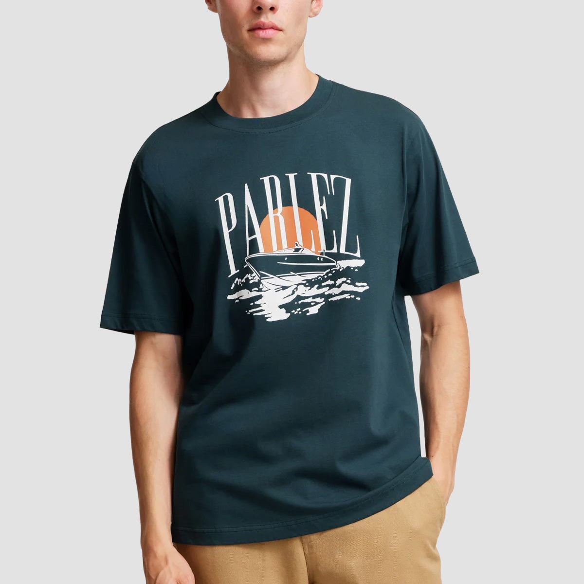 Parlez Vehi T-Shirt Petrol