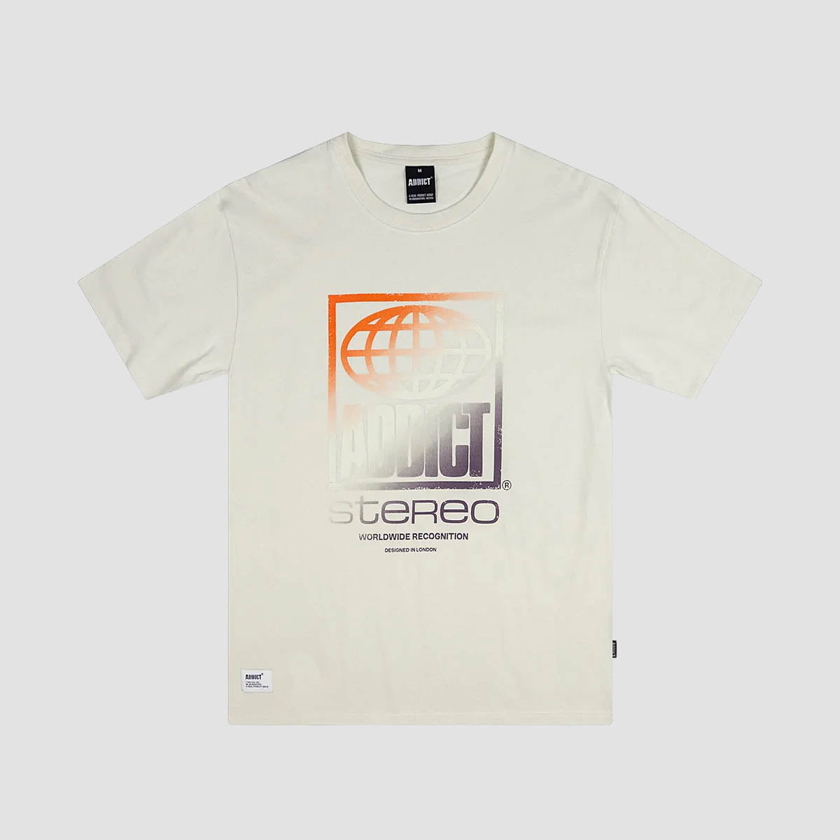Addict Worldwide T-Shirt Stone