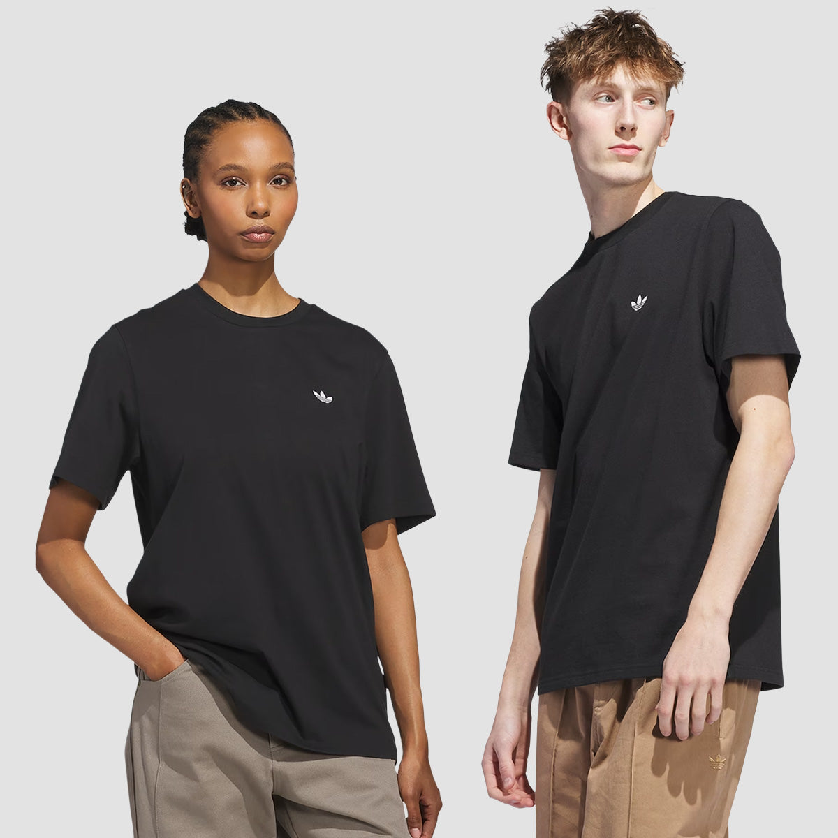 adidas 4.0 Logo T-Shirt (Gender Neutral) Black/White