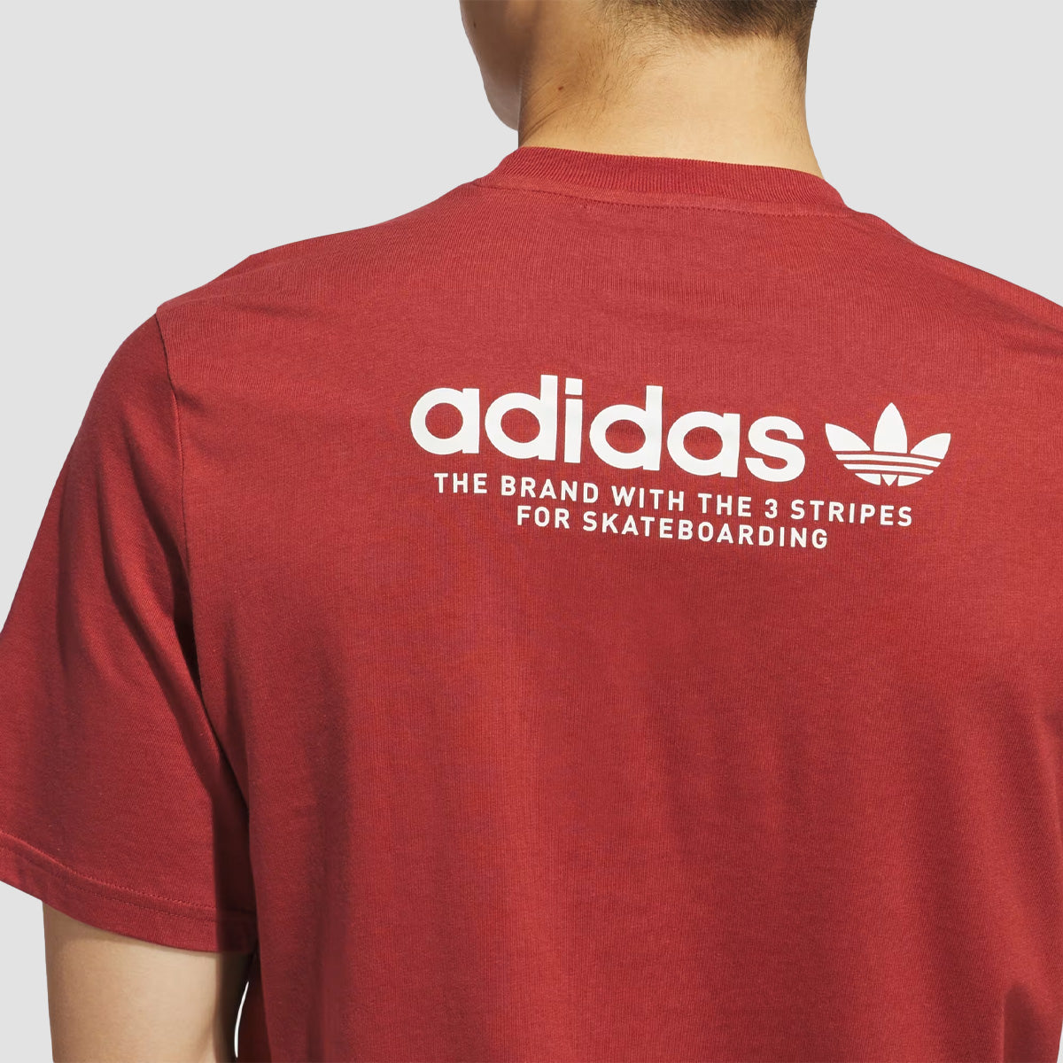adidas 4.0 Logo T-Shirt (Gender Neutral) Preloved Ruby