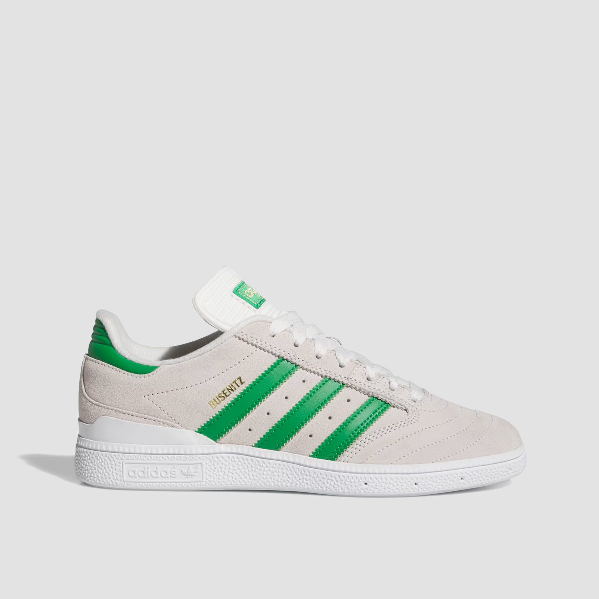 adidas Busenitz Pro Shoes - Crystal White/Crystal White/Gold Met.