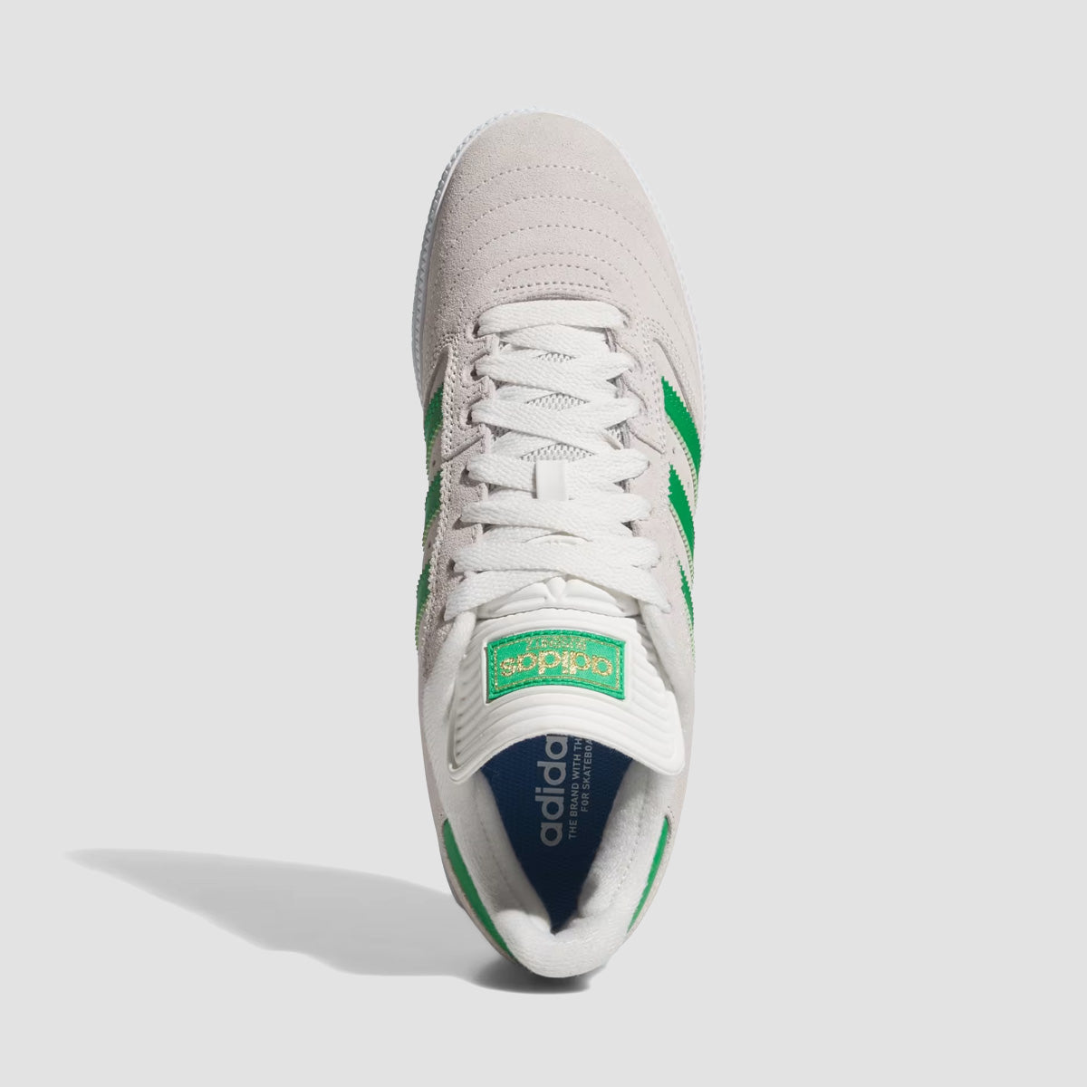 adidas Busenitz Pro Shoes - Crystal White/Crystal White/Gold Met.