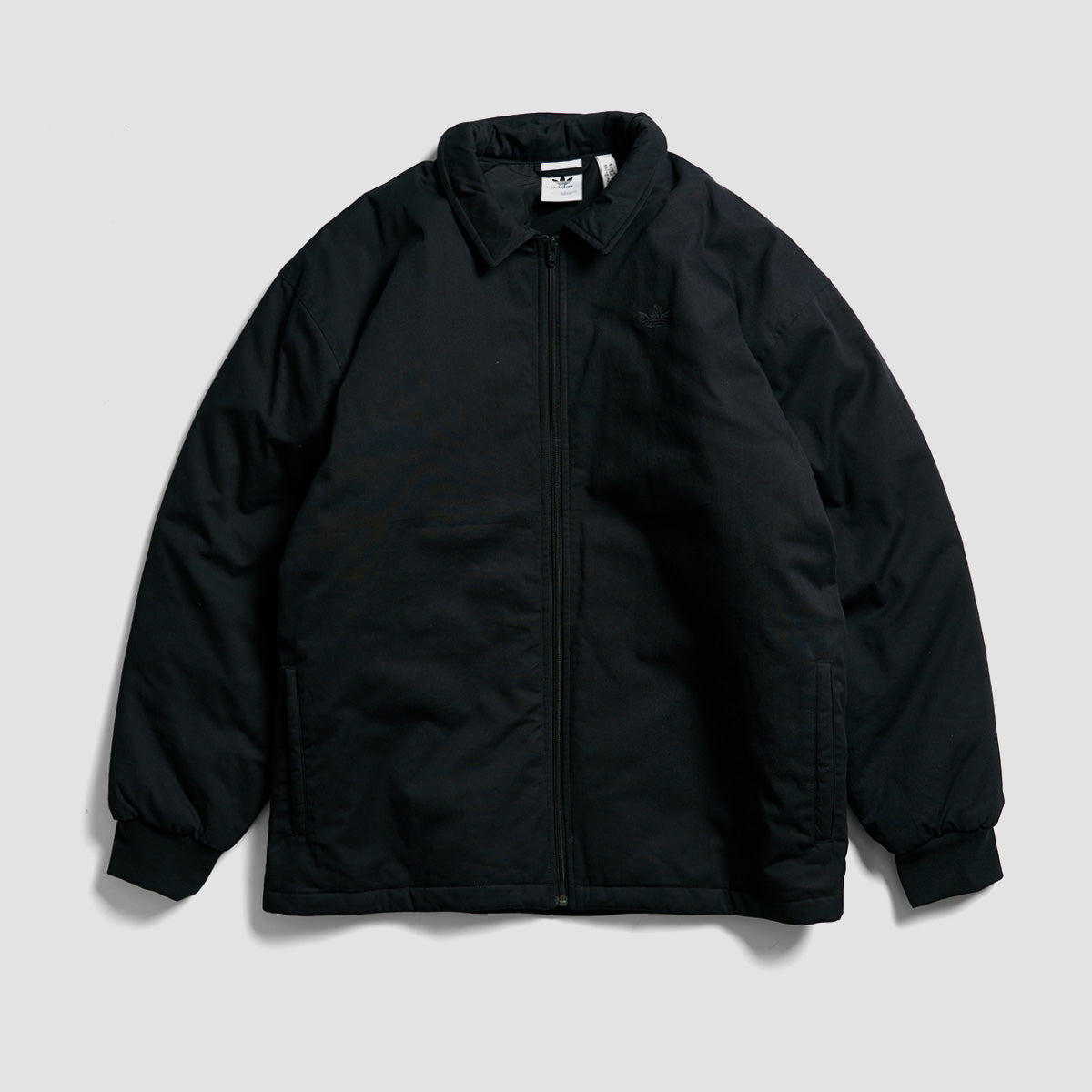 Adidas coach jacket black on sale