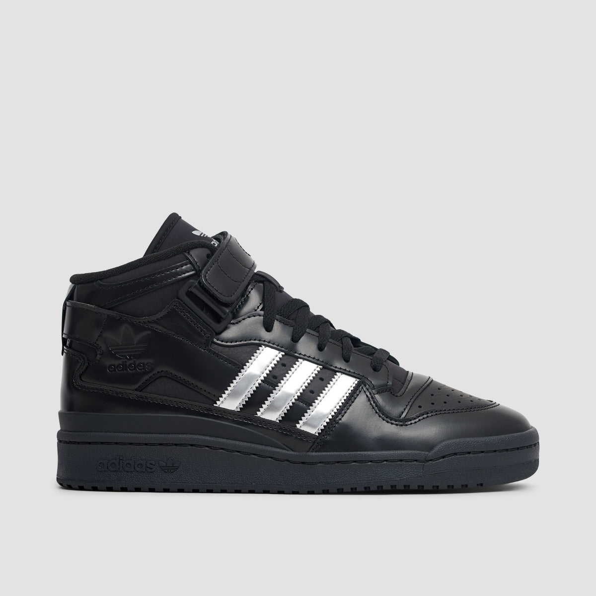 adidas Forum 84 Mid ADV X Heitor Shoes - Core Black/Silver Metallic/Core Black