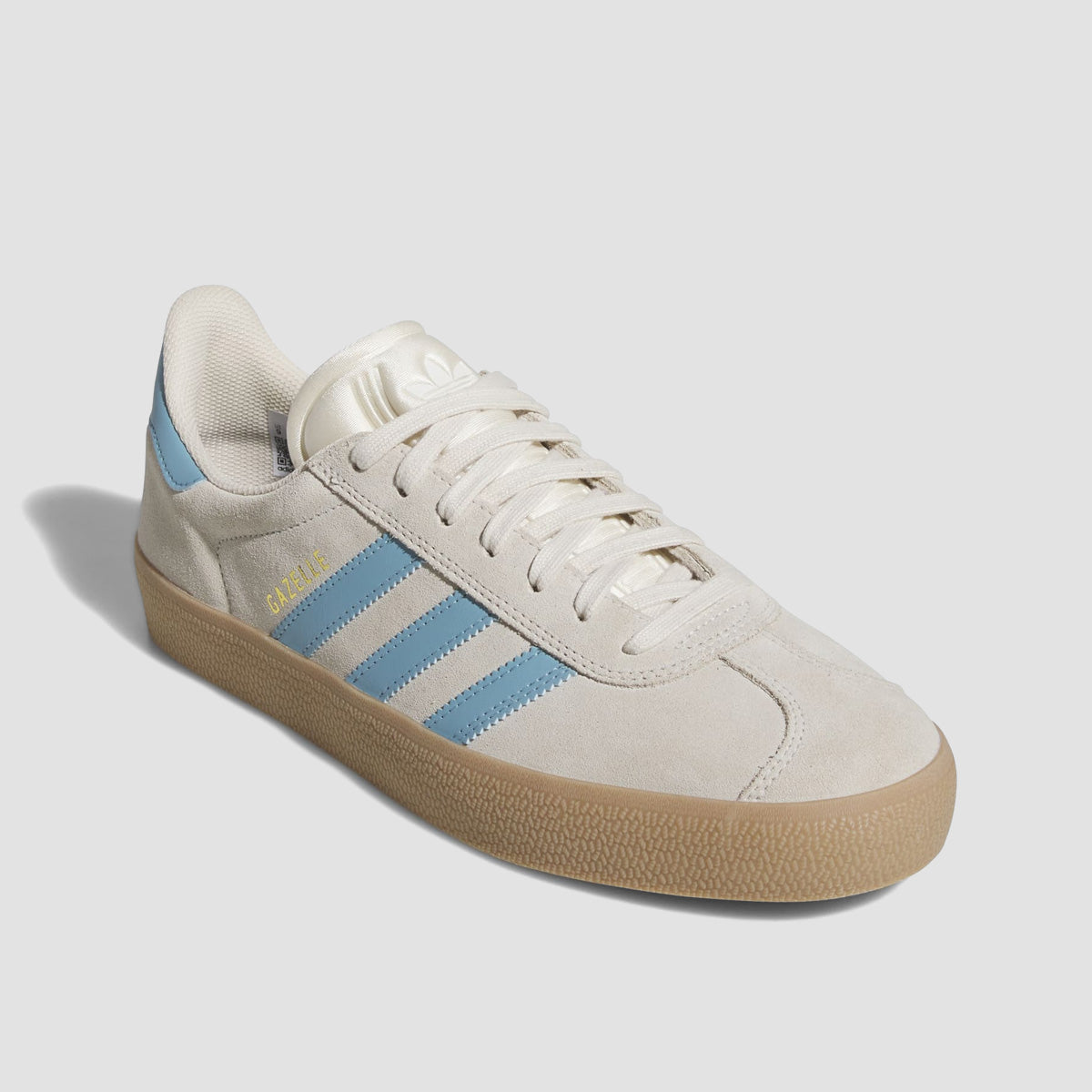 adidas Gazelle ADV Shoes - Wonder White/Preloved Blue/Gum4