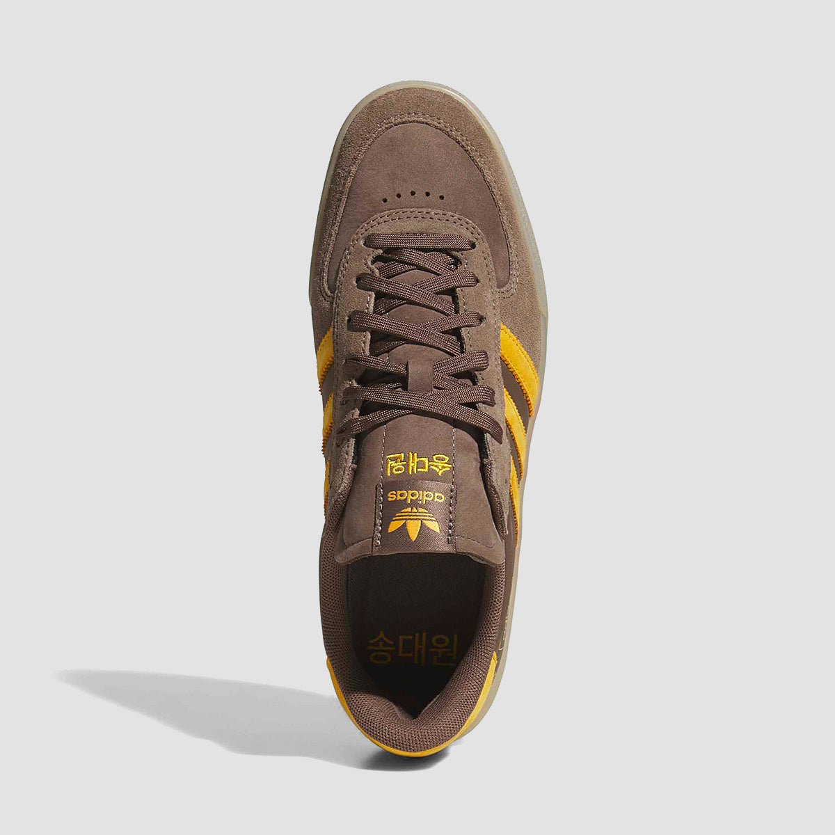 adidas Glenburn X Daewon Shoes - Earth Strata/Crew Yellow/Gum 3