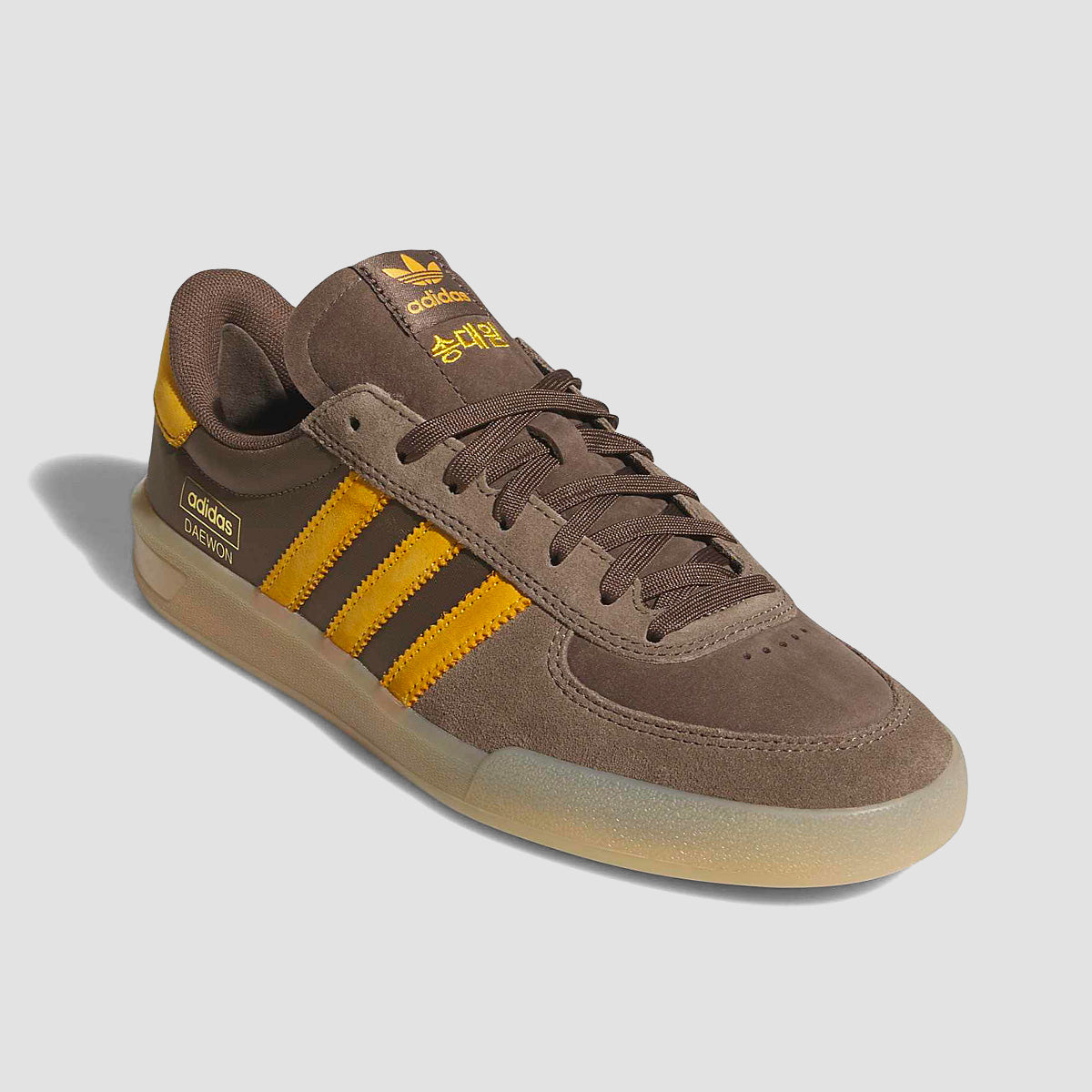 adidas Glenburn X Daewon Shoes - Earth Strata/Crew Yellow/Gum 3