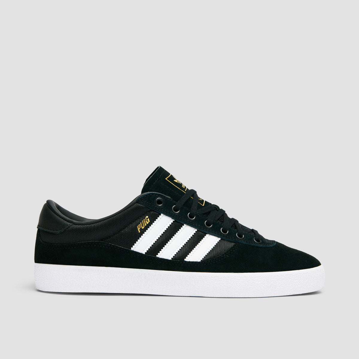 adidas Puig Indoor Shoes - Core Black/Ftwr White/Pulse Lime