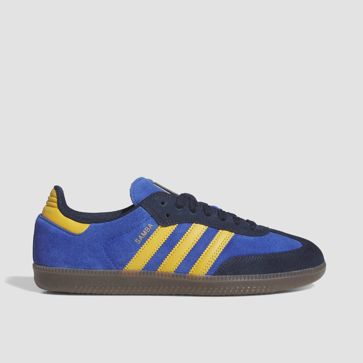 adidas Samba Adv Shoes - Collegiate Navy/Preloved Yellow/Team Royal Blue