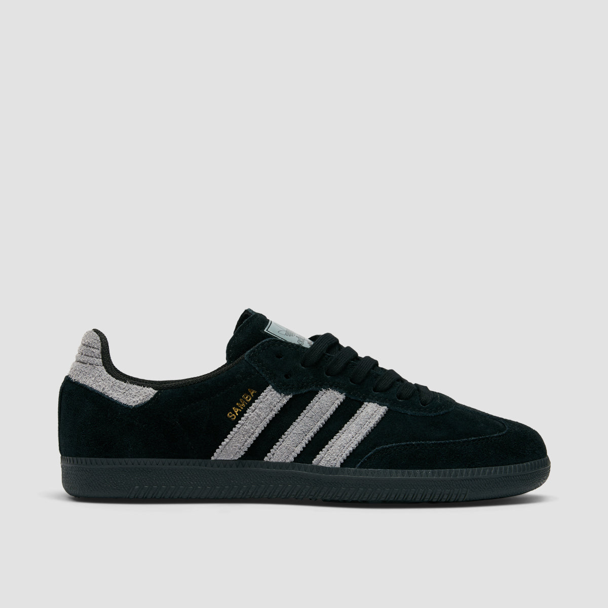 adidas Samba ADV Shoes Core Black Grey Four Gold Met