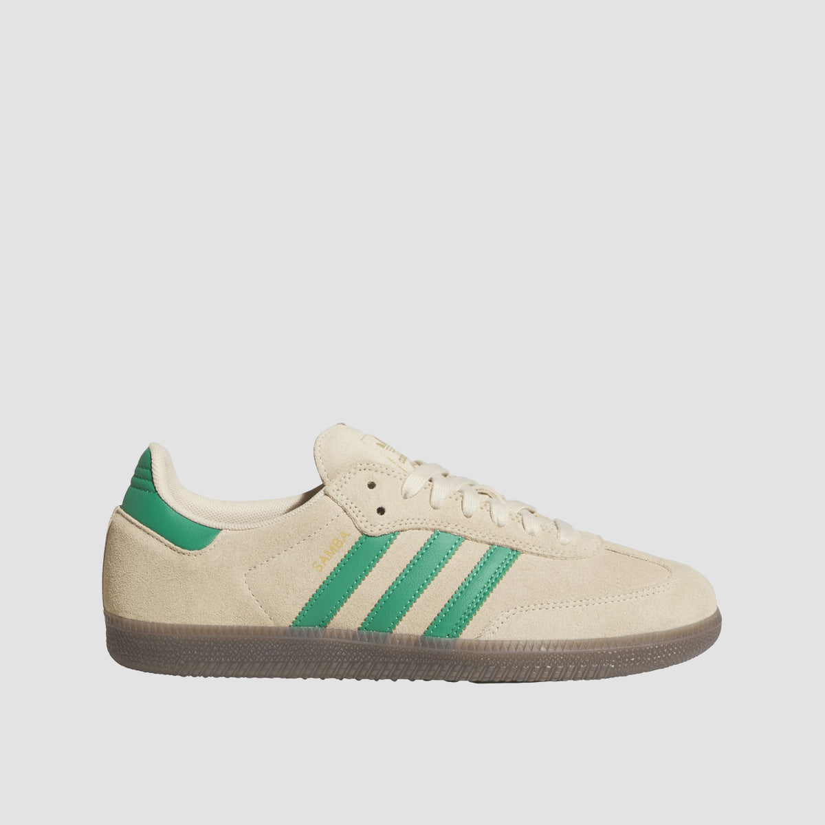 adidas Samba Adv Shoes - Sand Strata/Court Green/Gum4