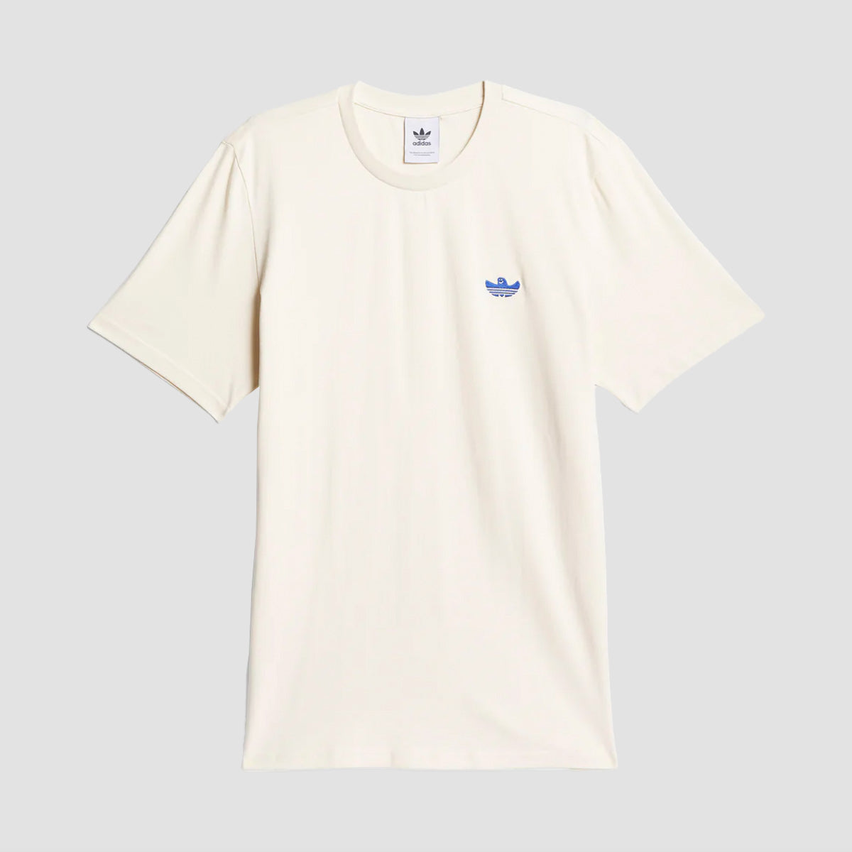 adidas Shmoofoil Featherweight T-Shirt Wonder White/Team Royal Blue