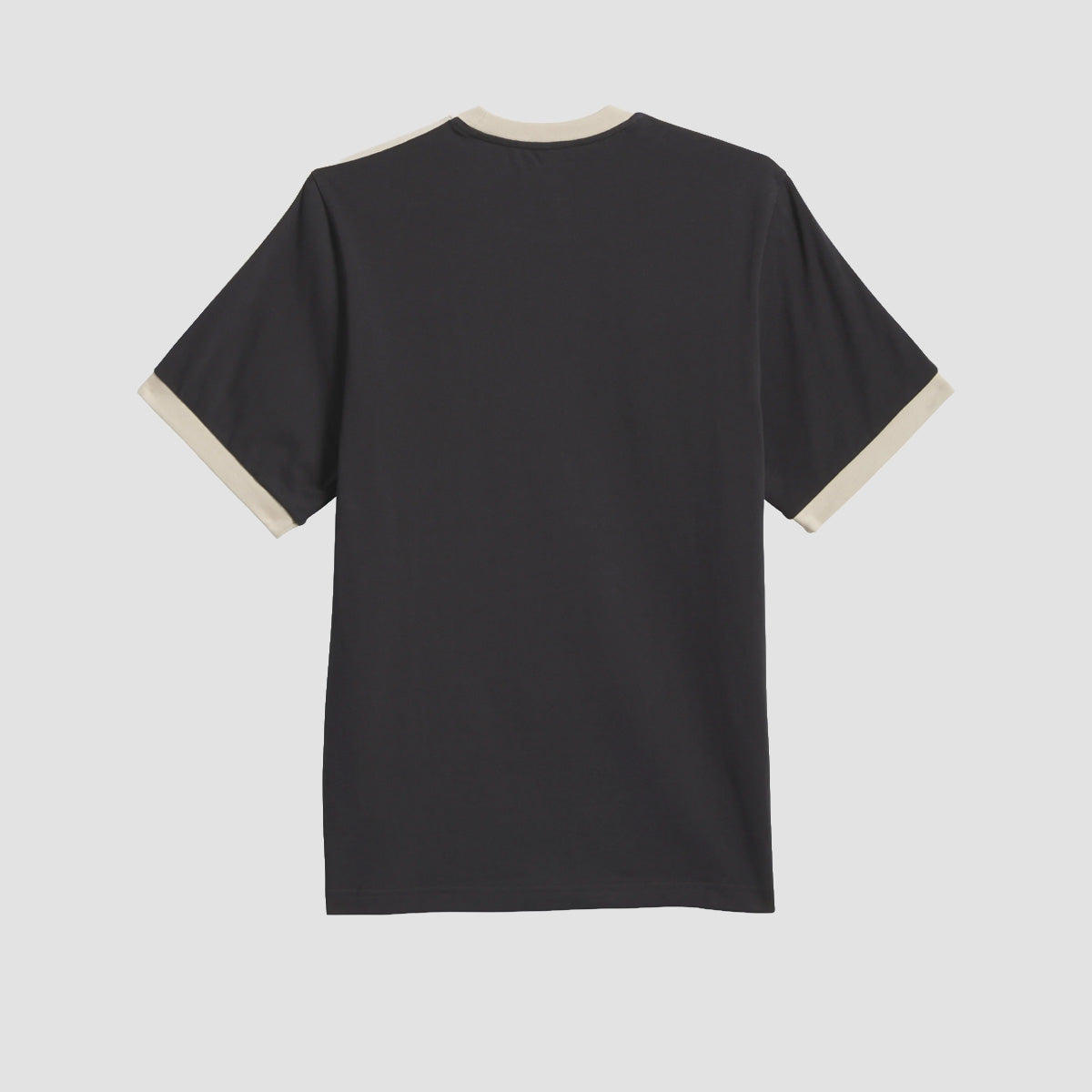 adidas Skateboarding Ringer T-Shirt Black/Khaki Three