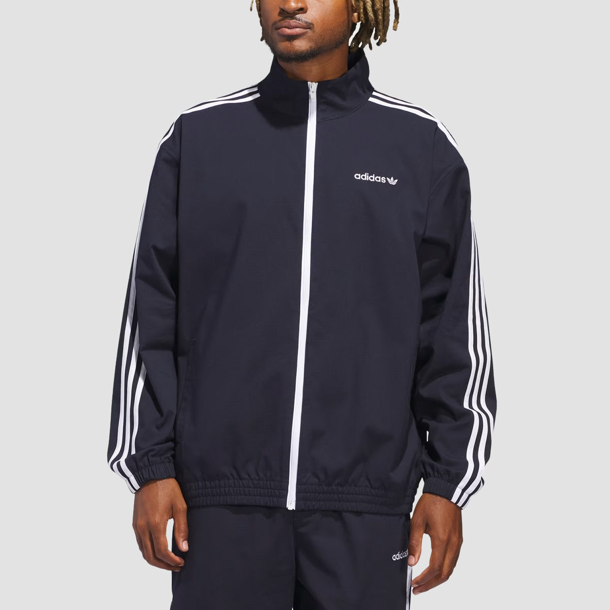 adidas Skateboarding Classic Anorak Jacket Black