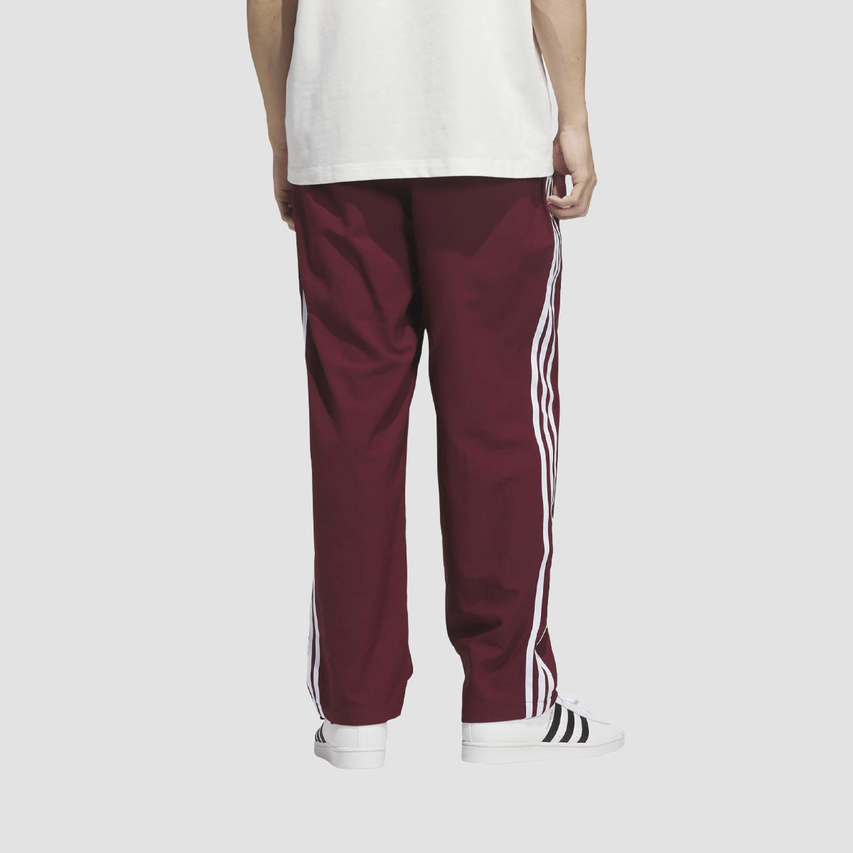 adidas Skateboarding Superfire Track Pants Shadow Red/White