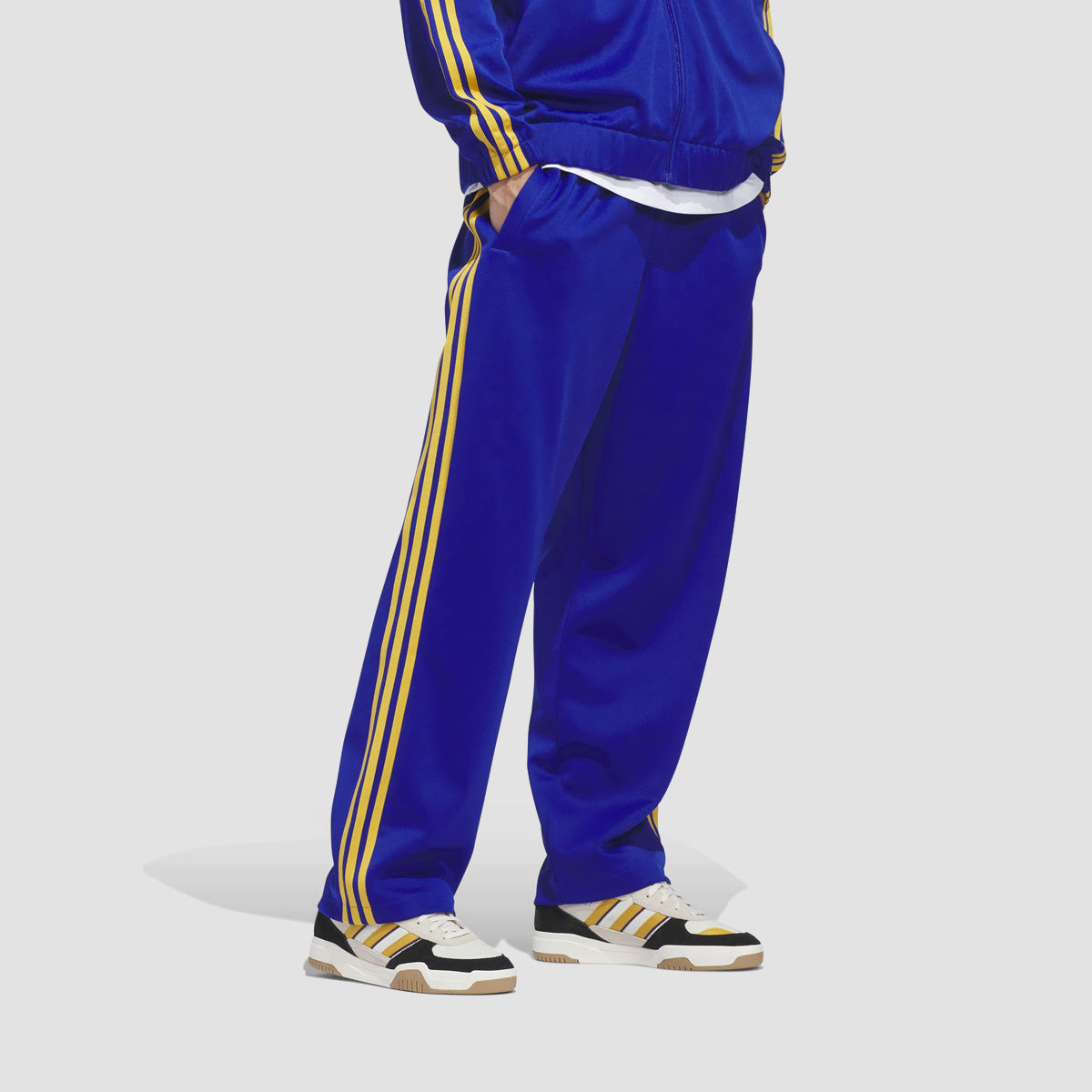 adidas Skateboarding Track Pants Team Royal Blue/Preloved Yellow