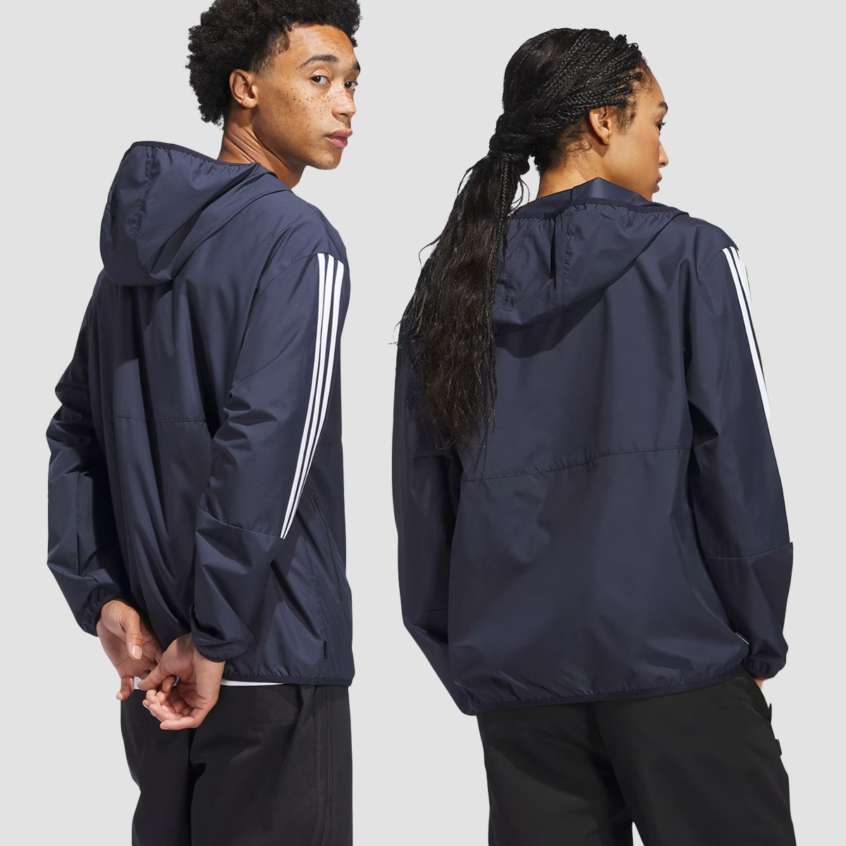 adidas Skateboarding Windbreaker Jacket (Gender Neutral) Legend Ink/White