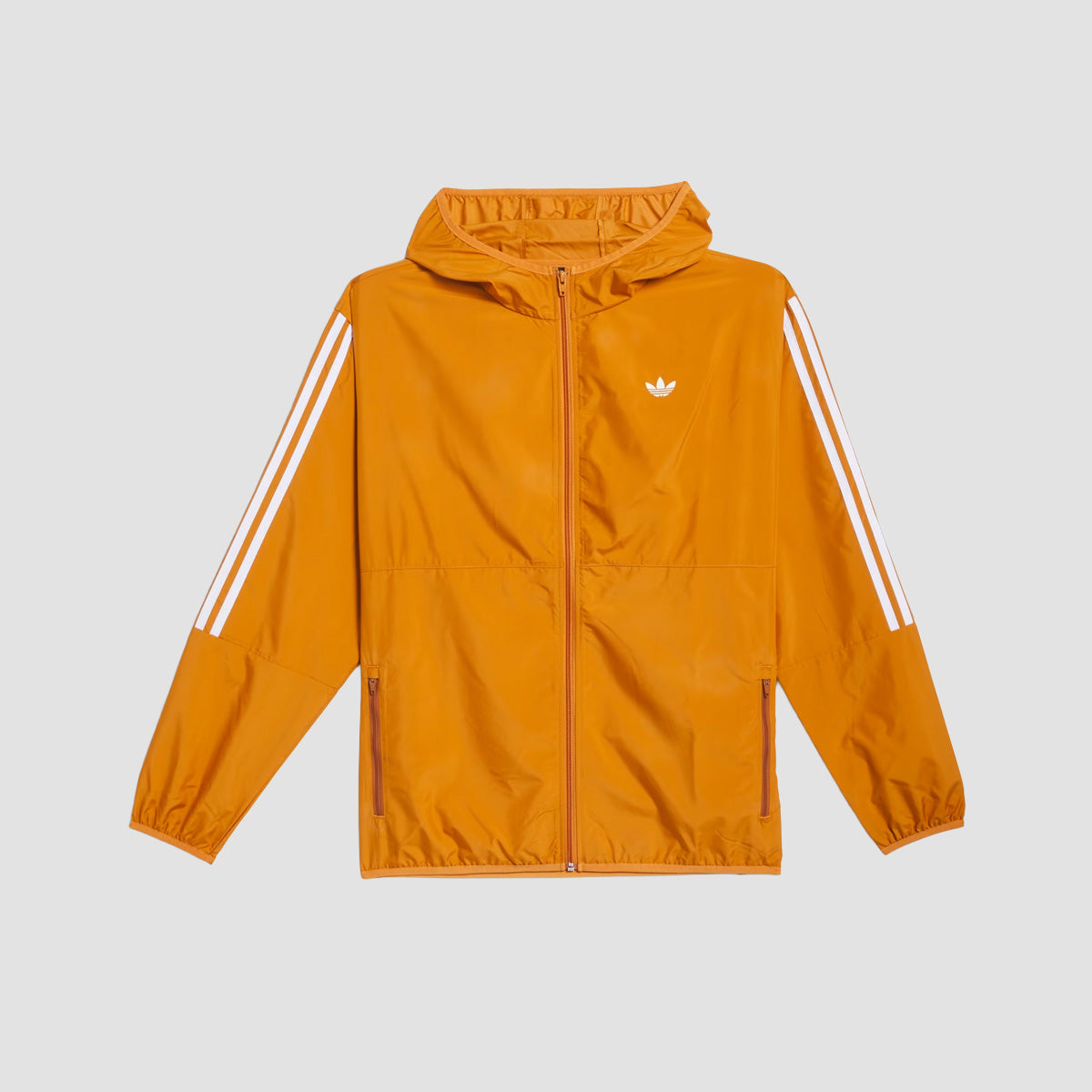 adidas Skateboarding Windbreaker Jacket (Gender Neutral) Rustic Orange/White