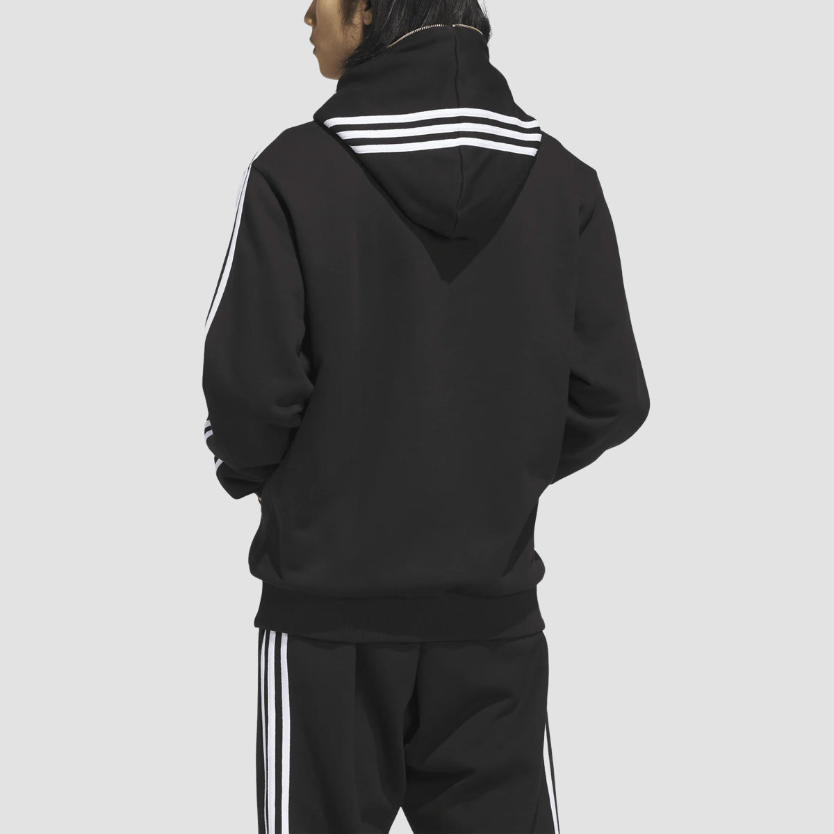 adidas Skateboarding X Tyshawn Full Zip Track Jacket Black/White