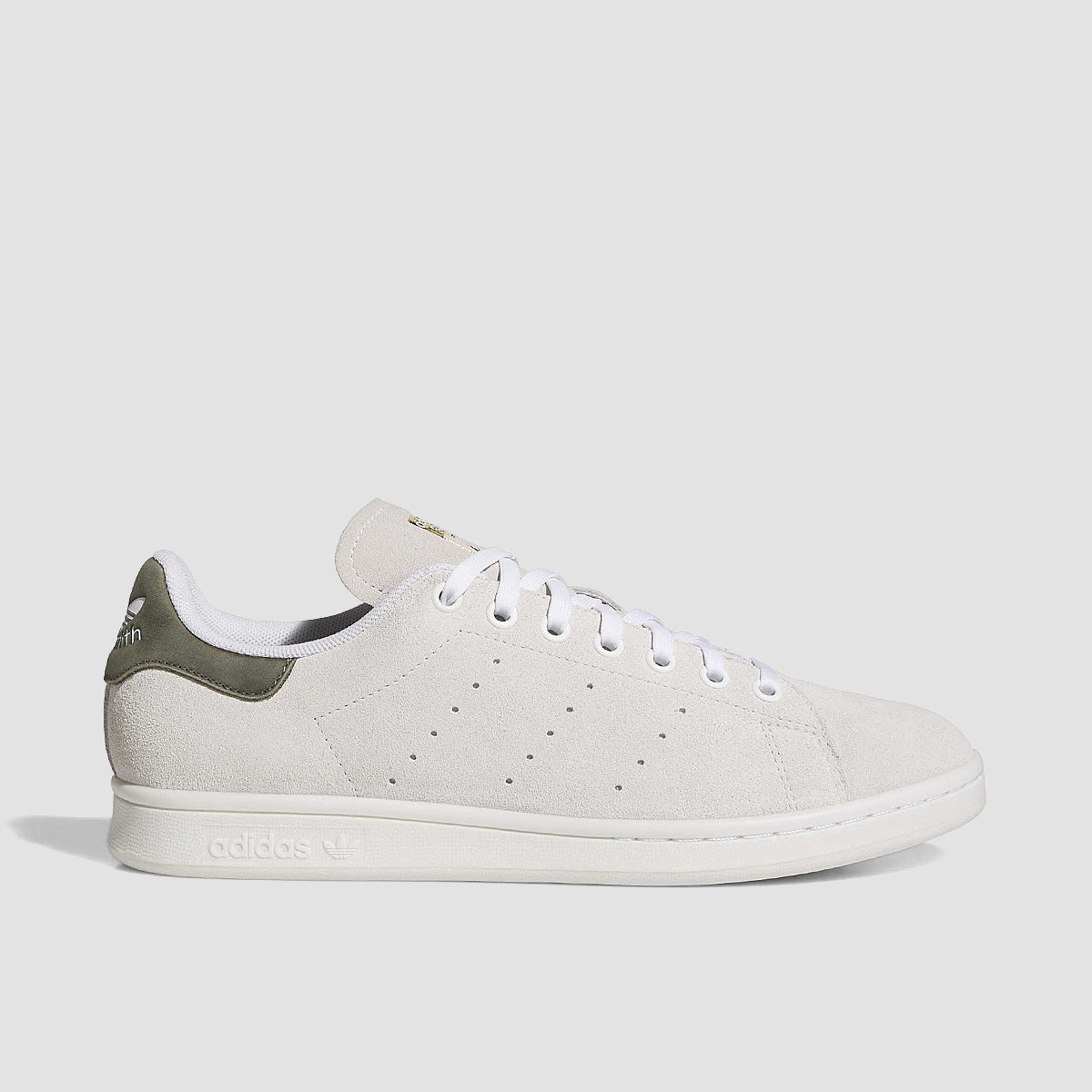 adidas Stan Smith Shoes - Crystal White/Olive Strata/Gold Met.